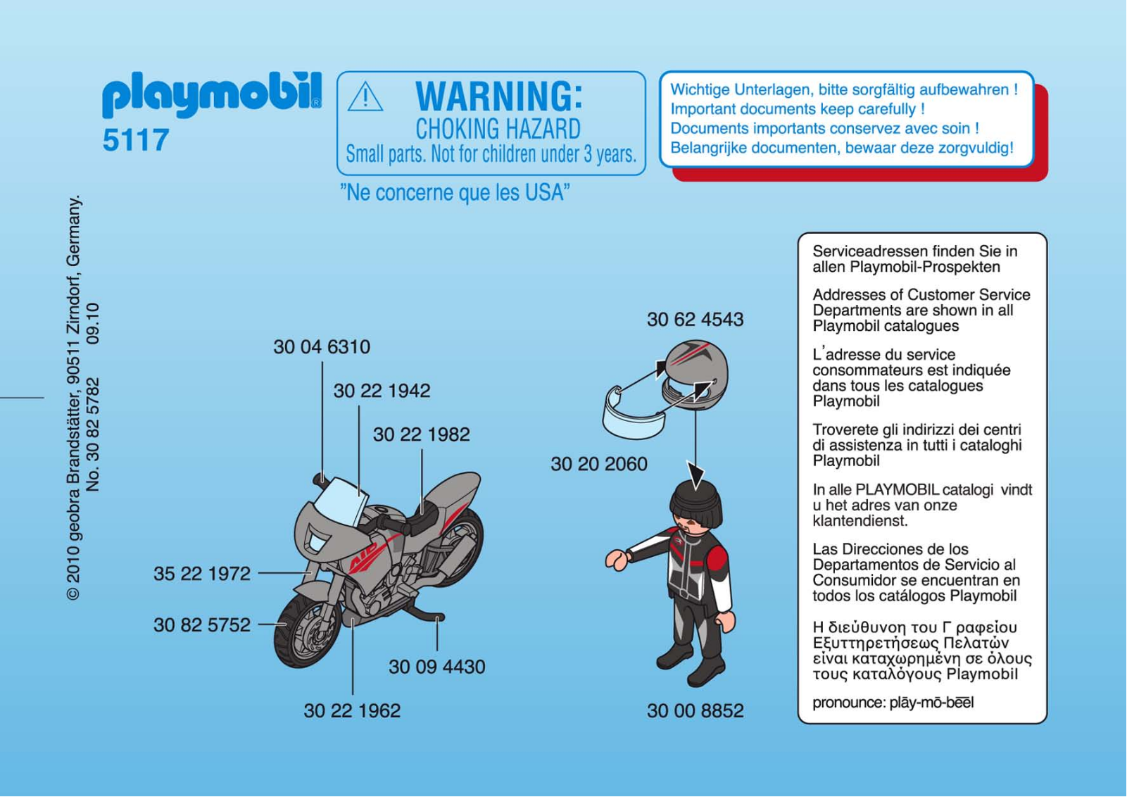 Playmobil 5117 Instructions