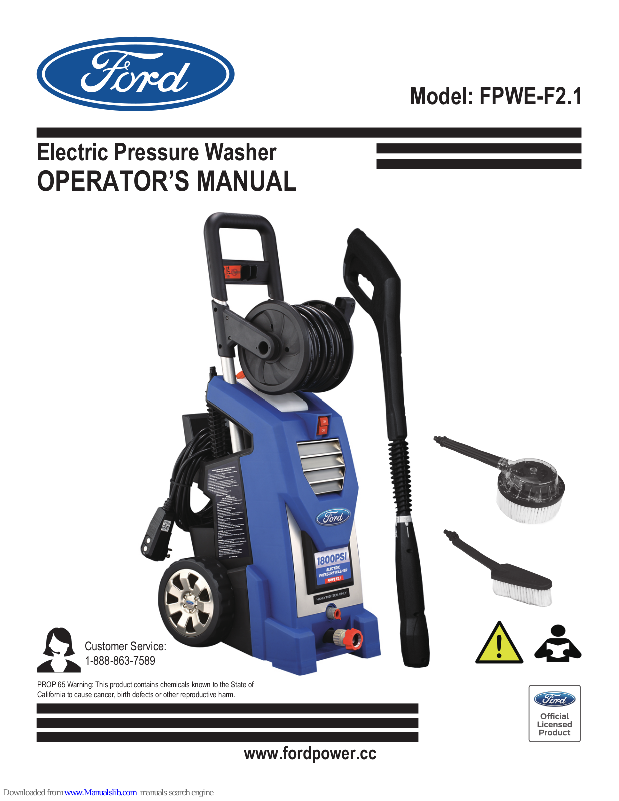 Ford FPWE-F2.1 Operator's Manual - ManualMachine.com