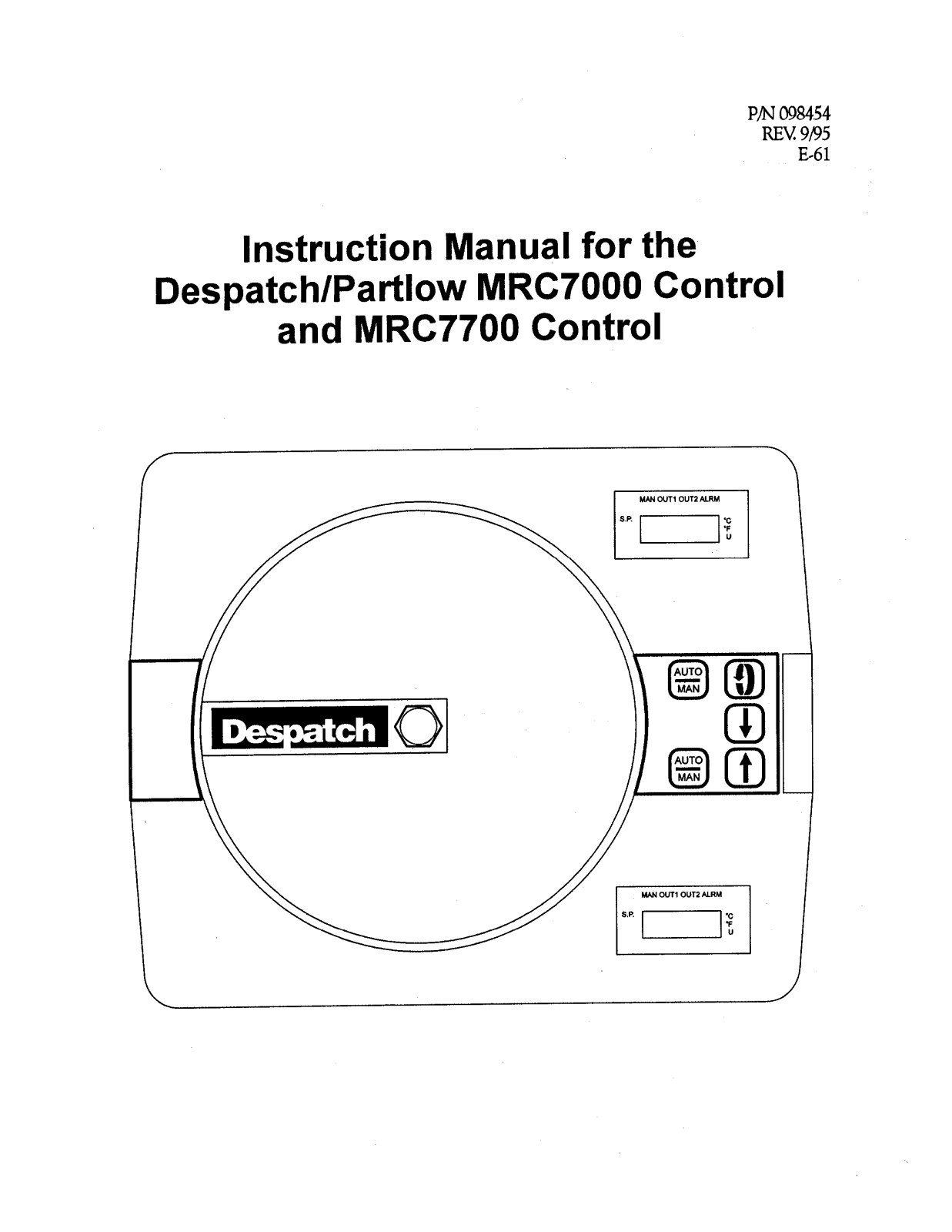 Despatch MRC7000 Installation  Manual