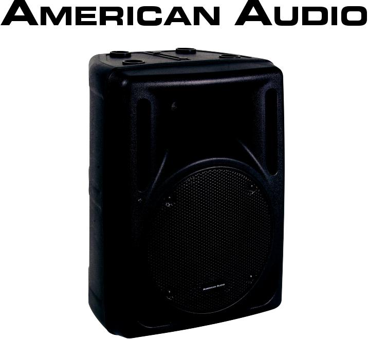 American Audio PXI 10P User Manual