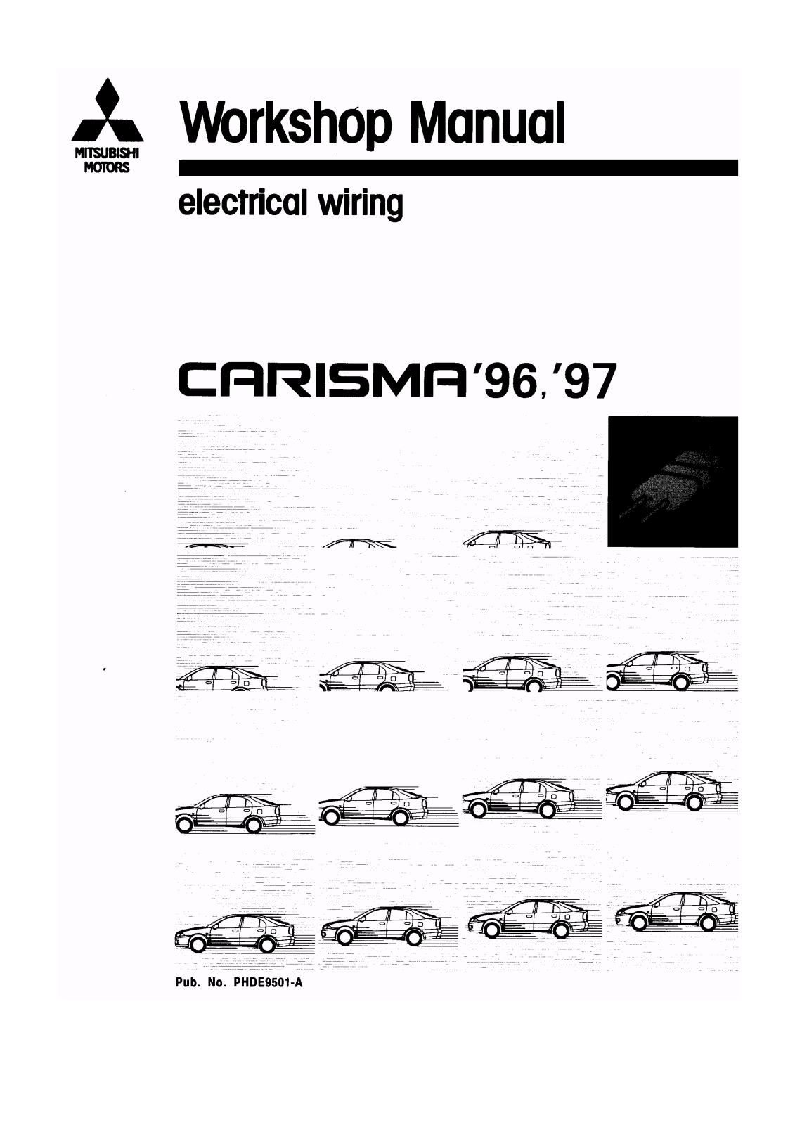 Mitsubishi Carisma 1996 1997 User Manual