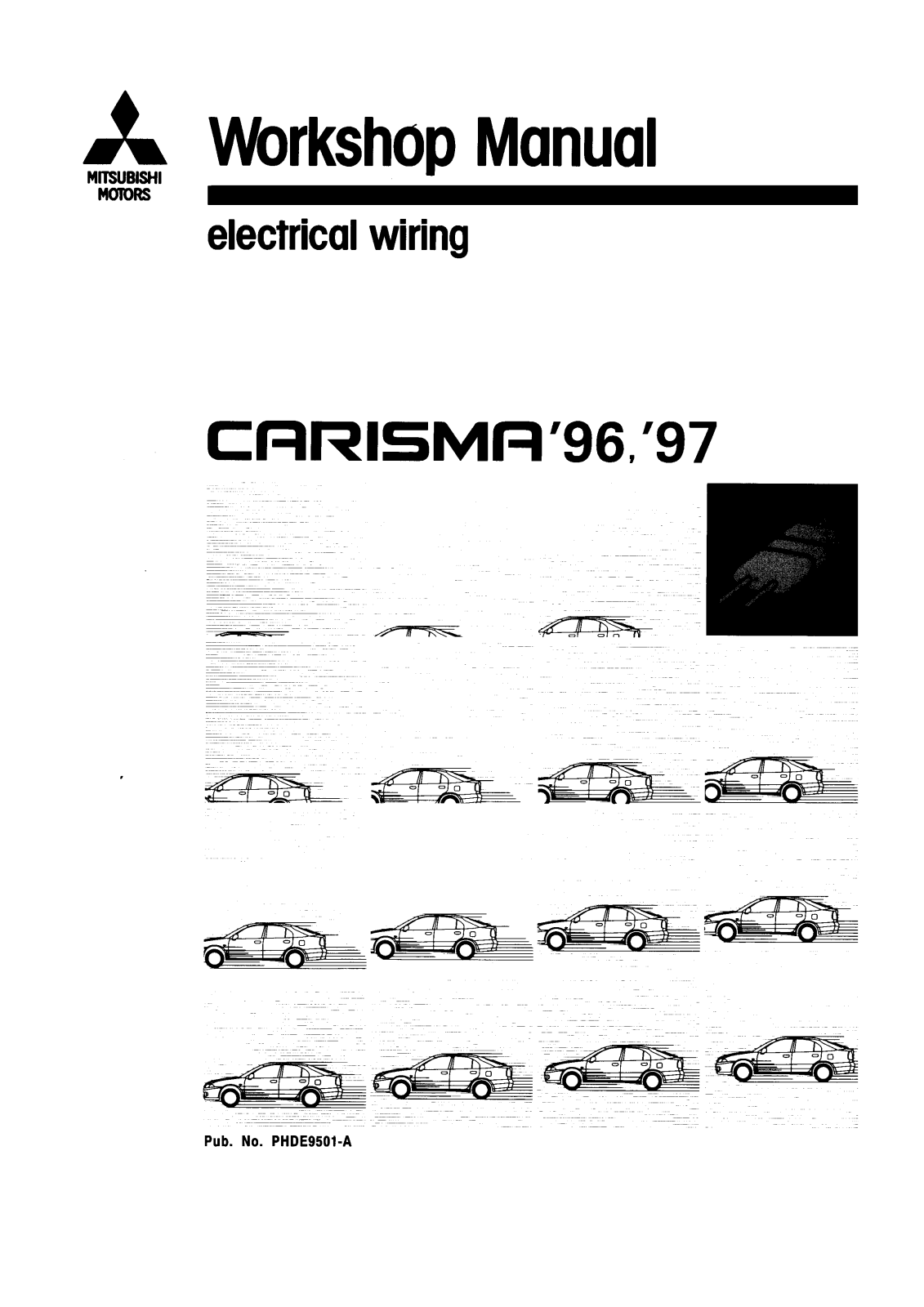 Mitsubishi Carisma 1996 1997 User Manual