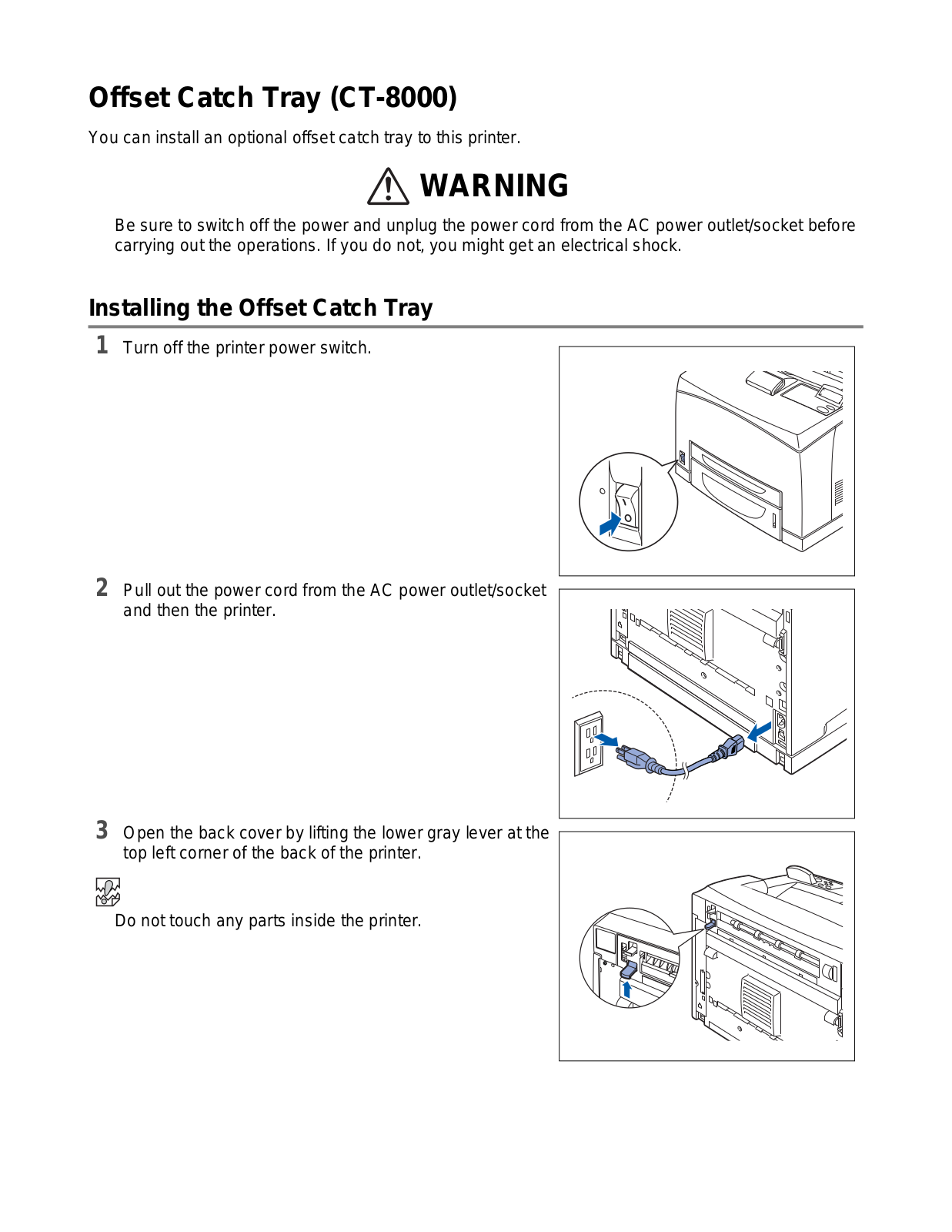 Brother CT8000 User Manual