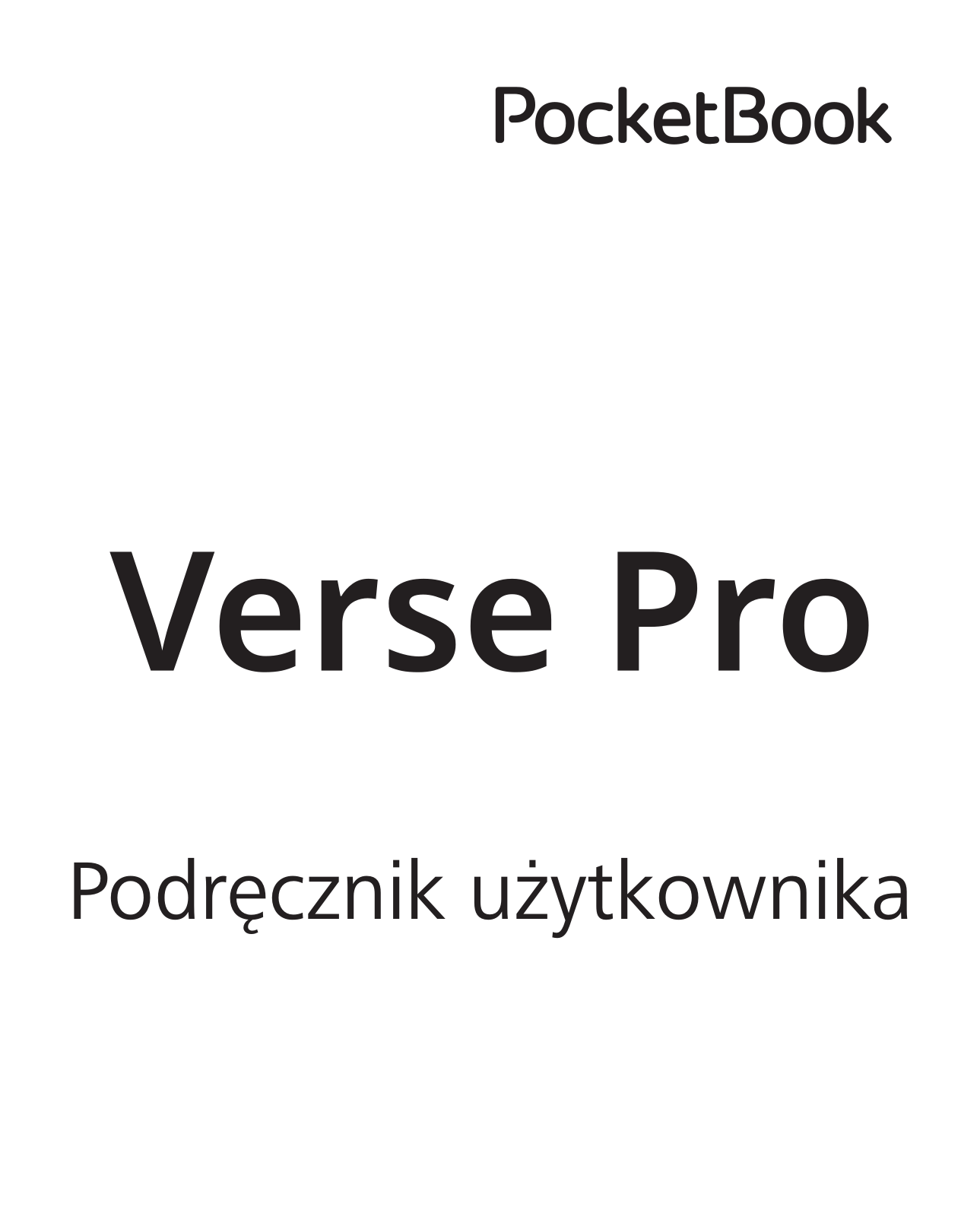 POCKETBOOK Verse Pro, PB634 User guide - ManualMachine.com