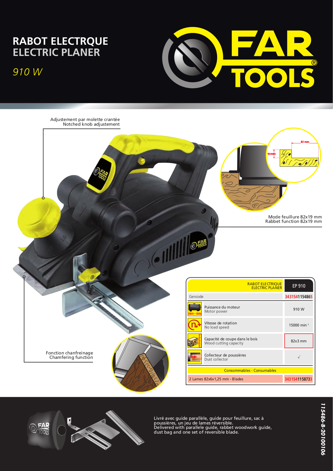 FARTOOLS EP910 User Manual