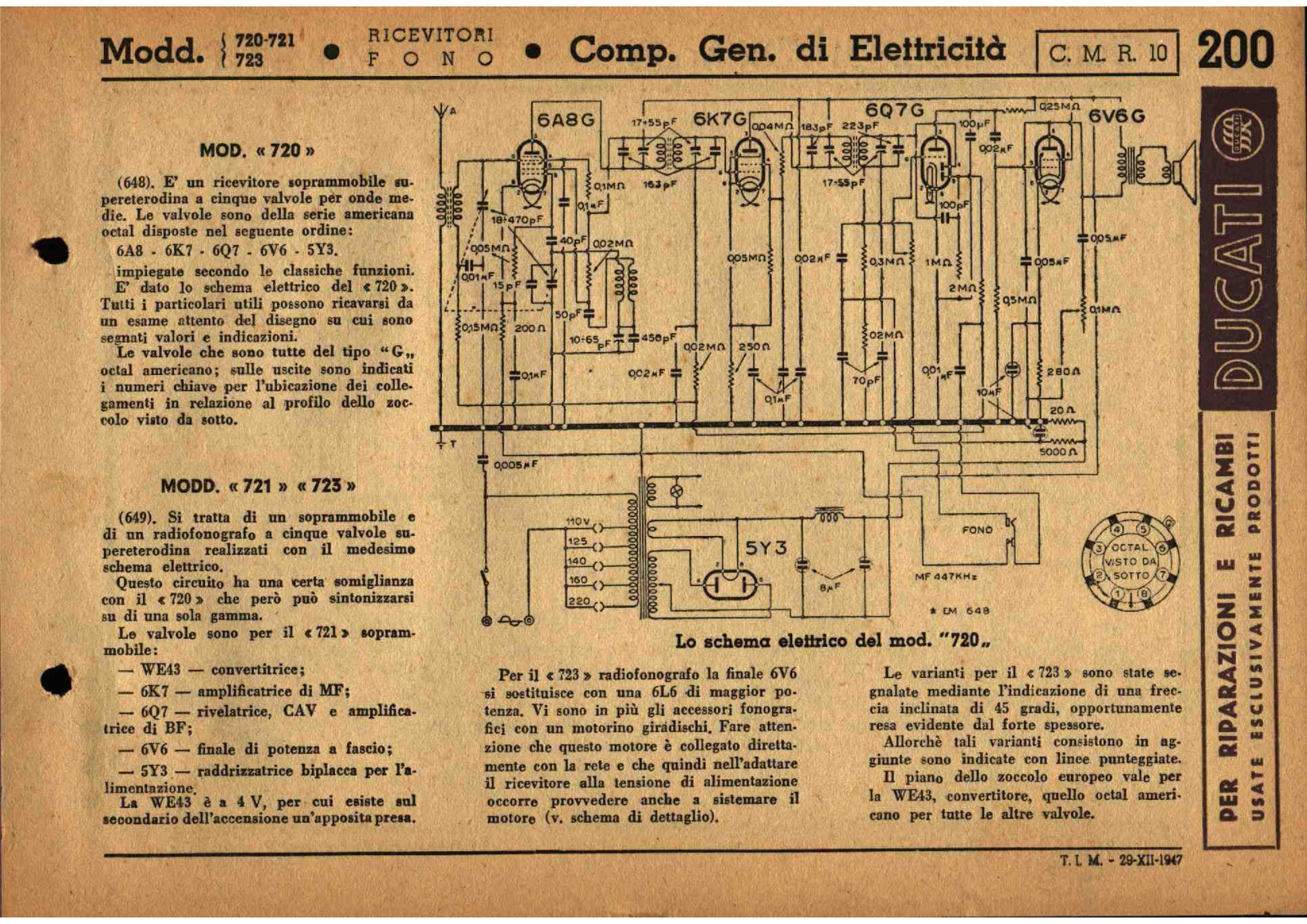 CGE 720721723 schematic