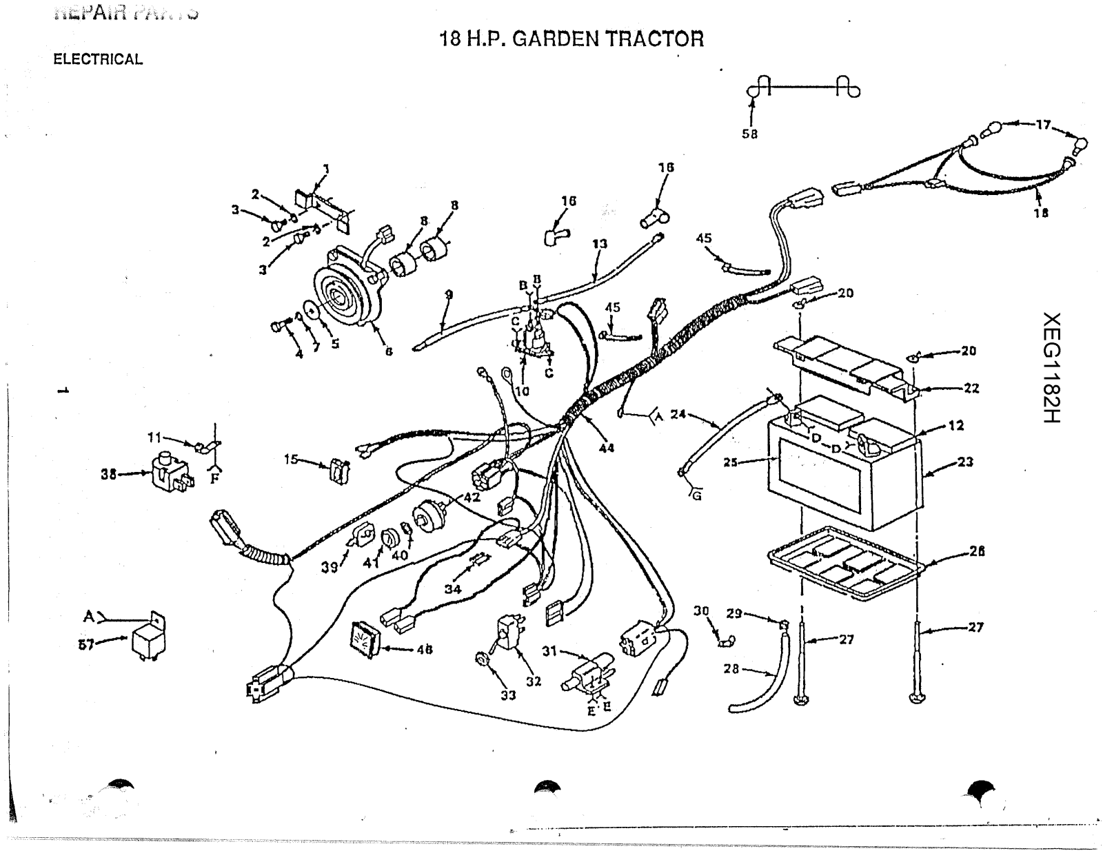 AYP XEG1182H User Manual