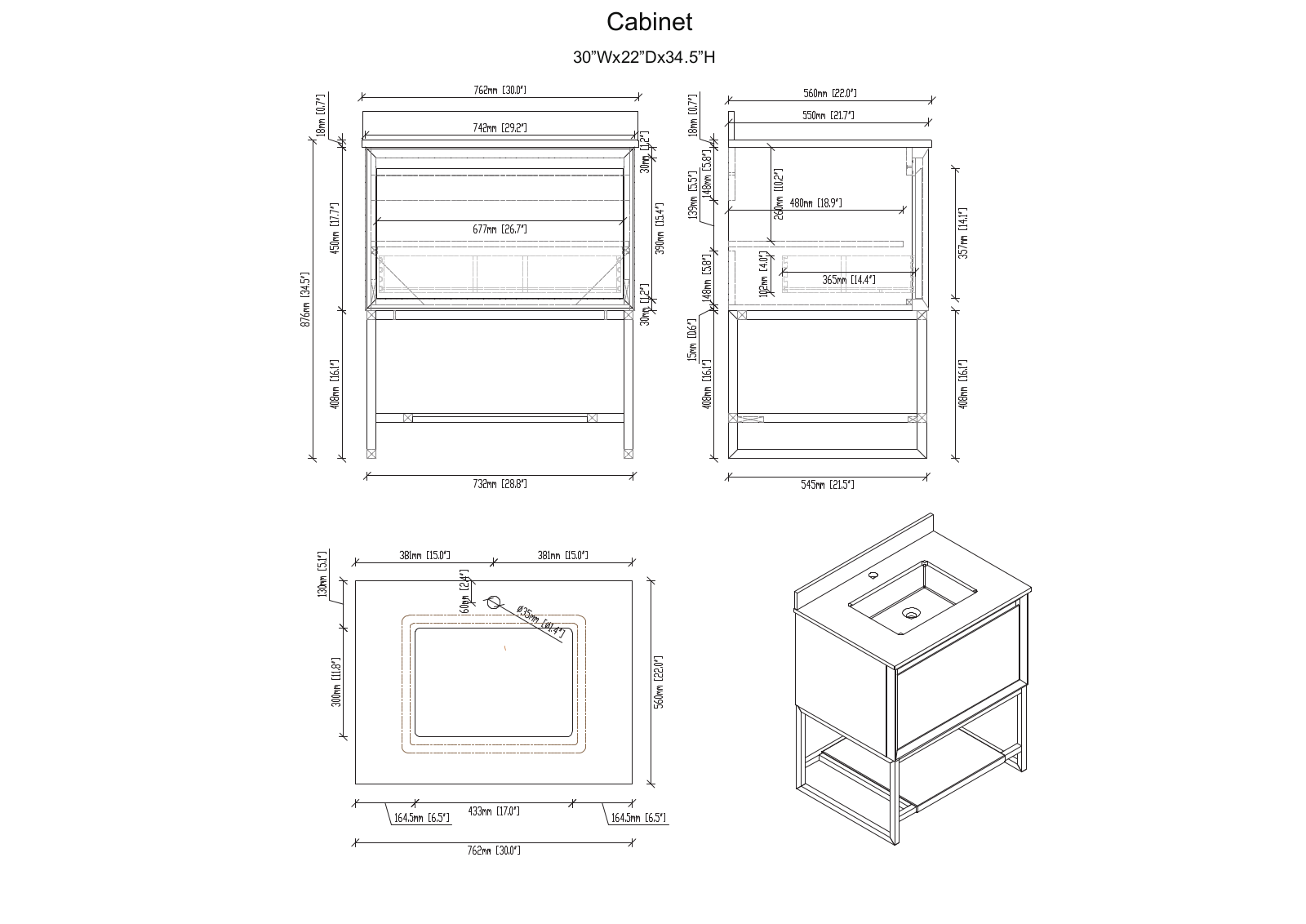 Brayden Studio W000938527 Dimensions