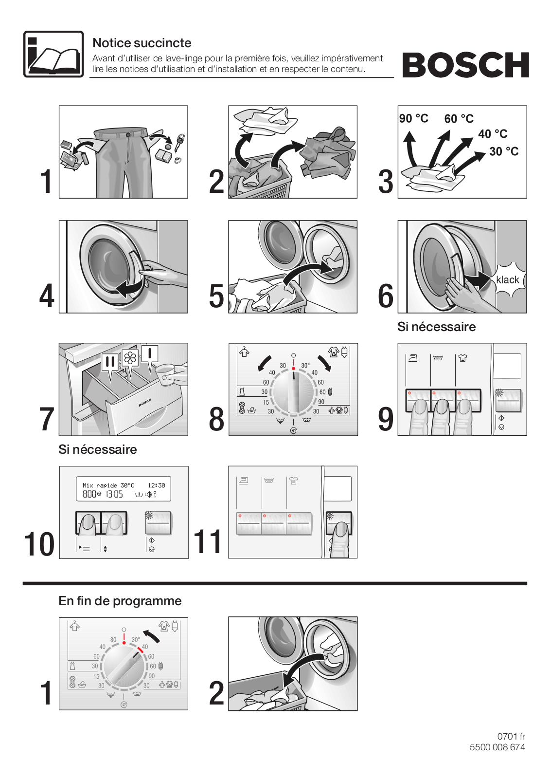 BOSCH WFR2030CH User Manual