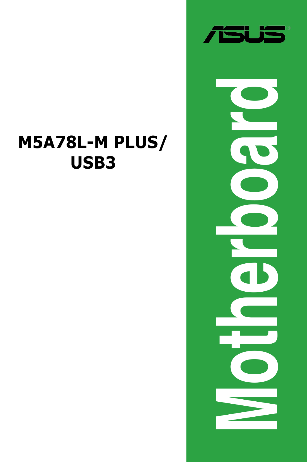 Asus M5A78L-M PLUS/USB3 User Manual