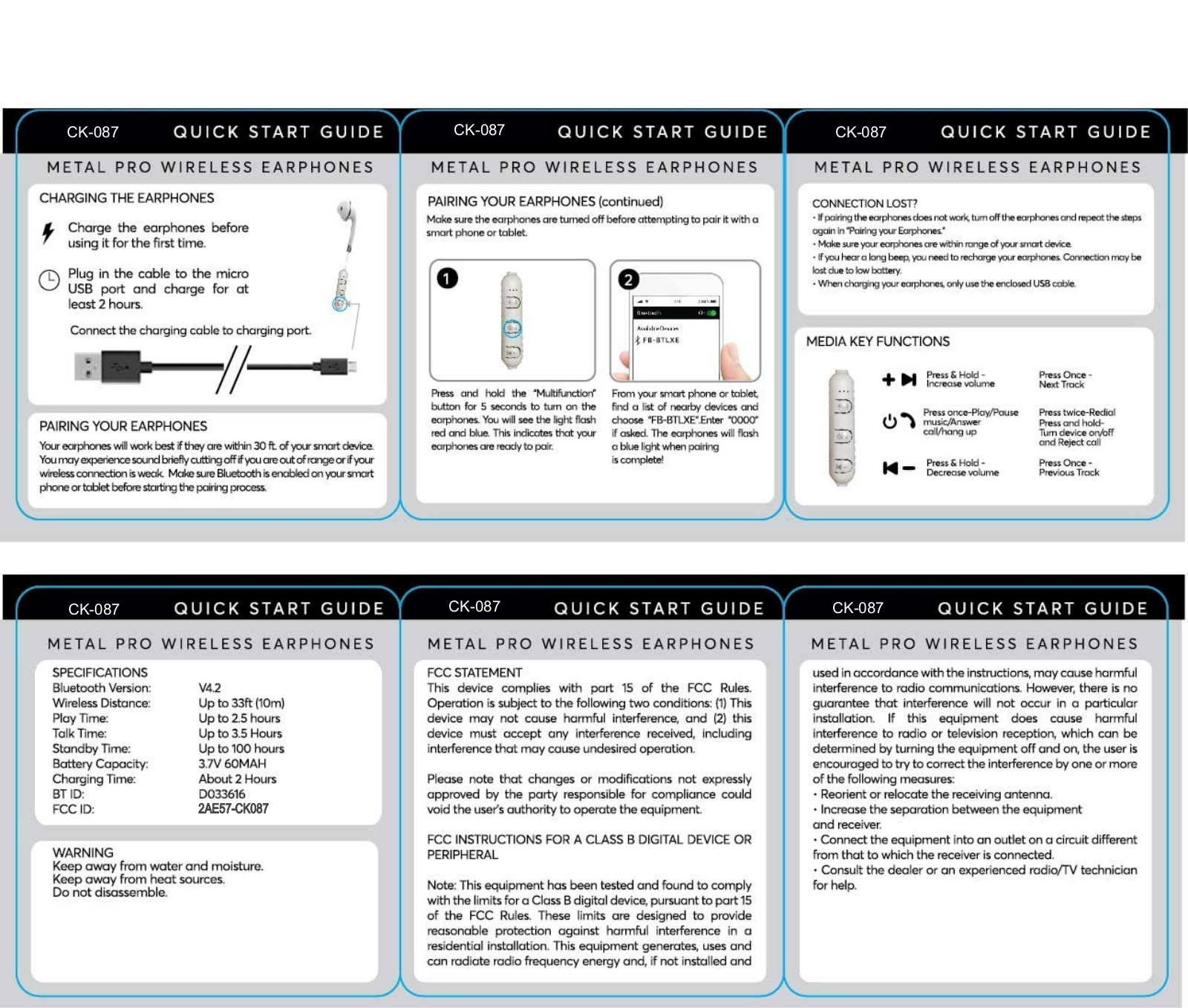 CHANCO ELECTRONICS FACTORY CK087 User Manual - ManualMachine.com