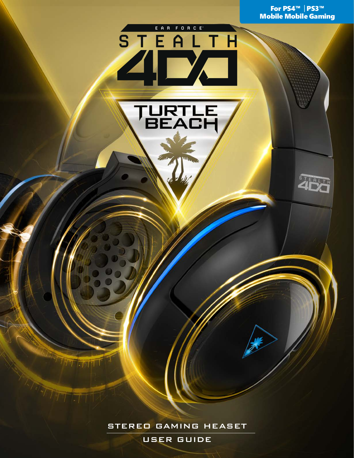 Turtle Beach Ear Force Stealth 400 User manual