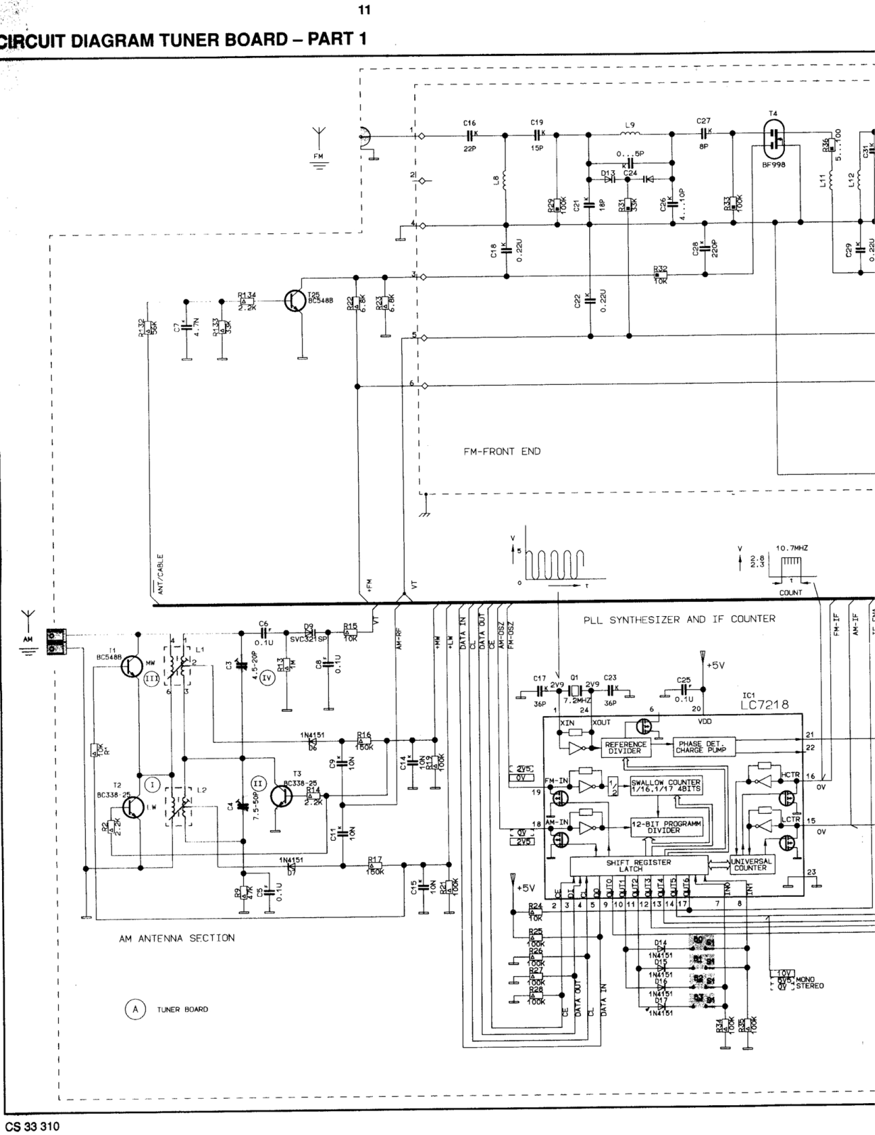 Philips FT-741 Schematic