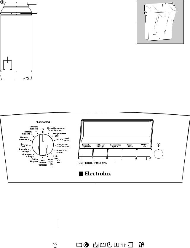 electrolux EWT1540 User Manual