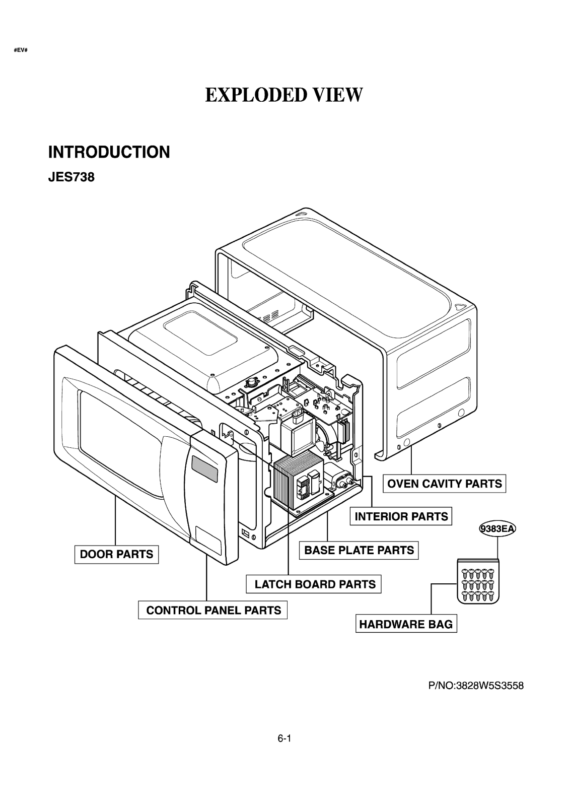 Ge Jes738bk, Jes738bk 02 Service Manual