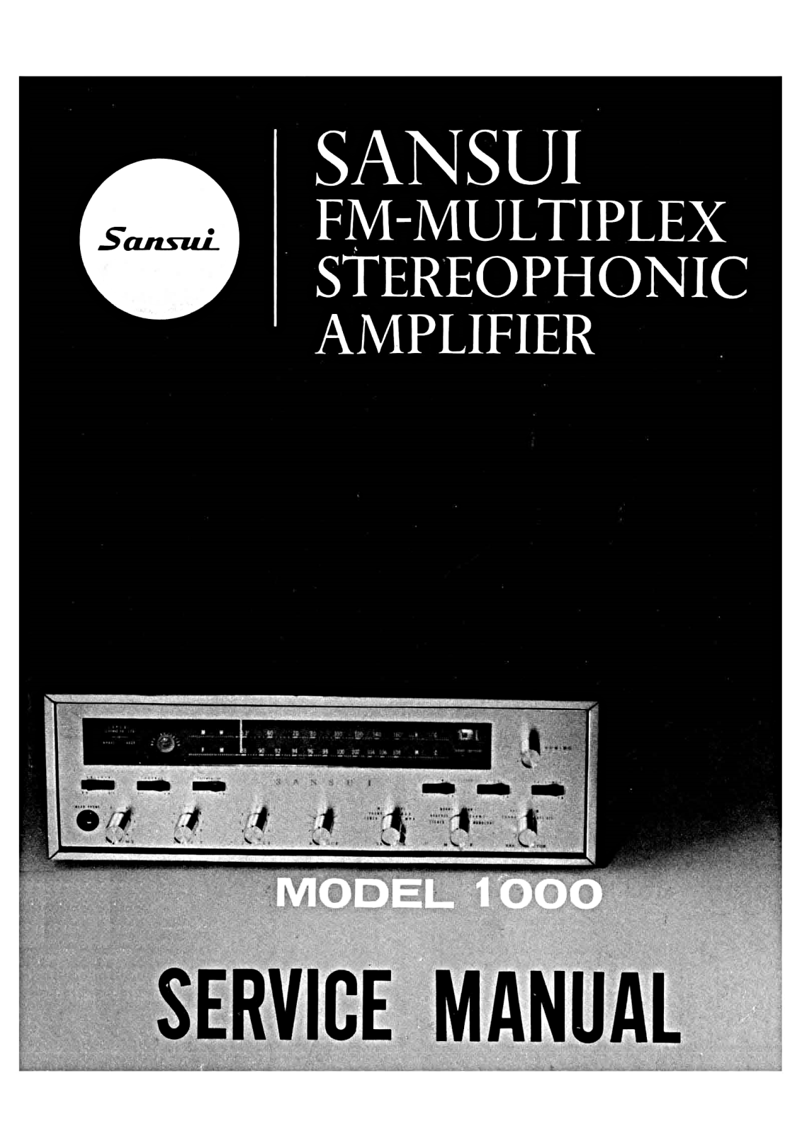 Sansui 1000 Service Manual