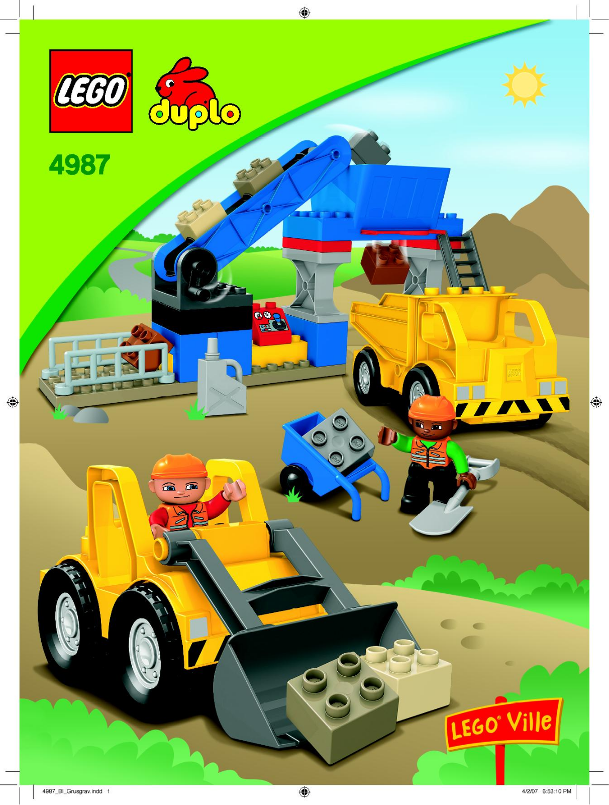 LEGO 4987 Instructions