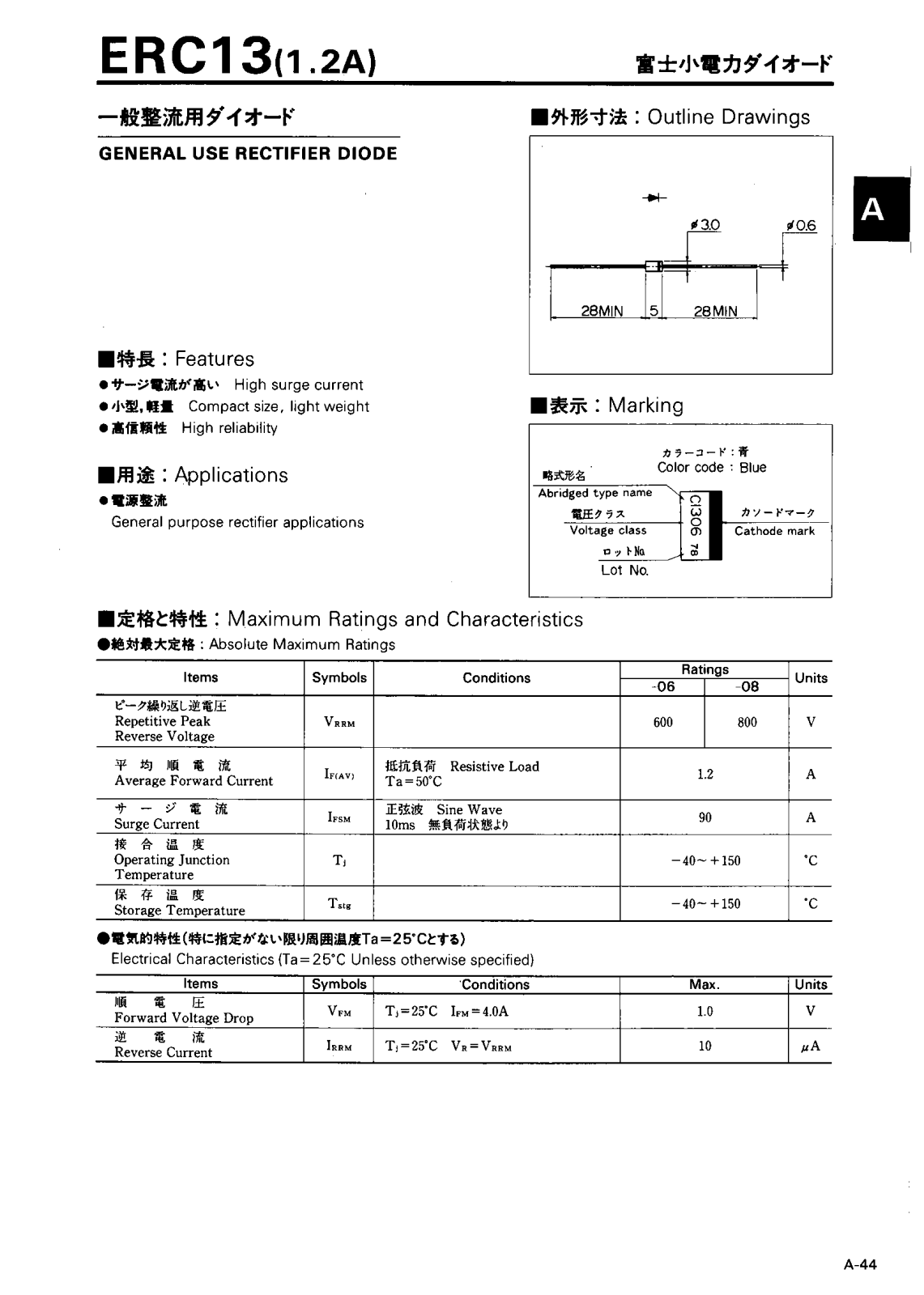 CALLM ERC13 Datasheet