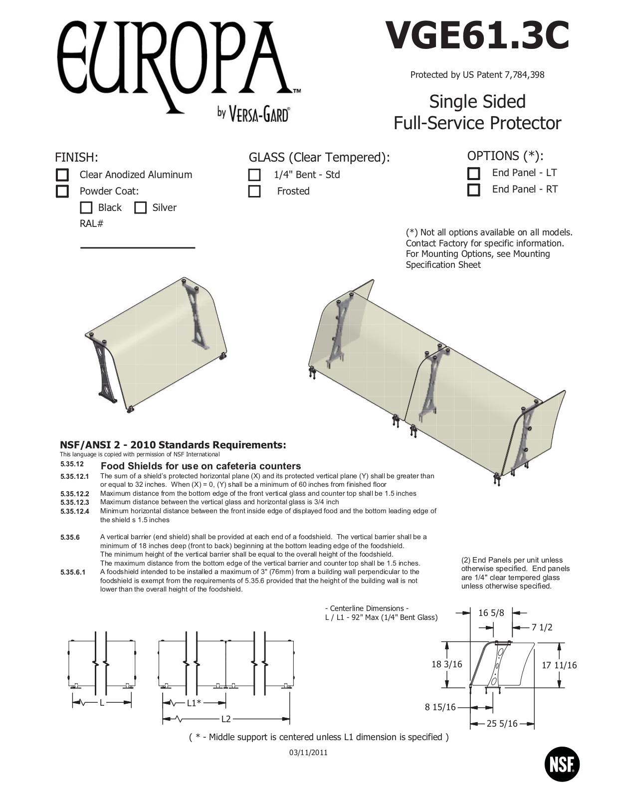 Atlas Metal VGE61.3C User Manual