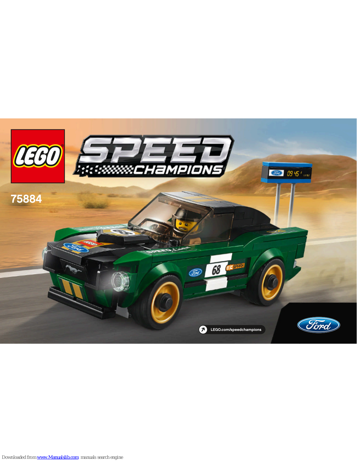 LEGO Speed Champions Series 75884 User Manual