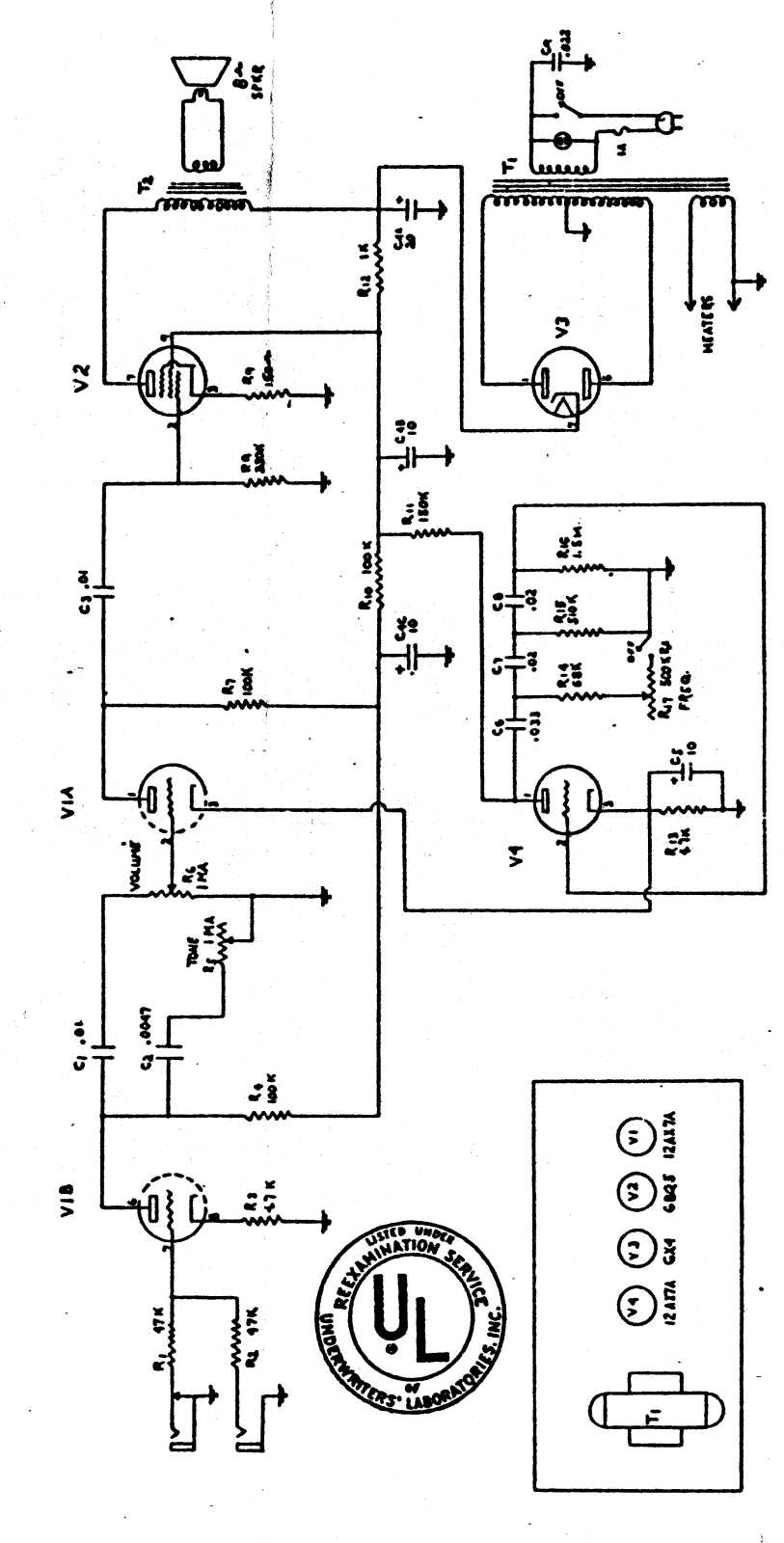 Kalamazoo 600 schematic