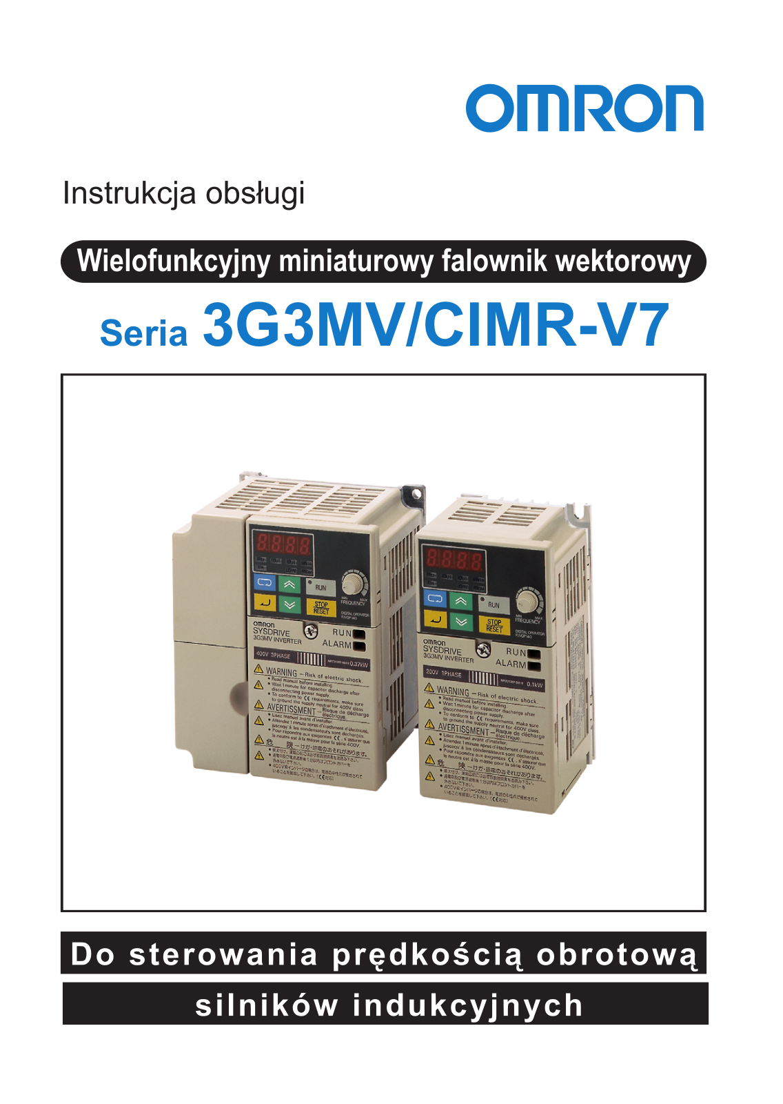 Omron 3G3MV, CIMR-V7 User Manual