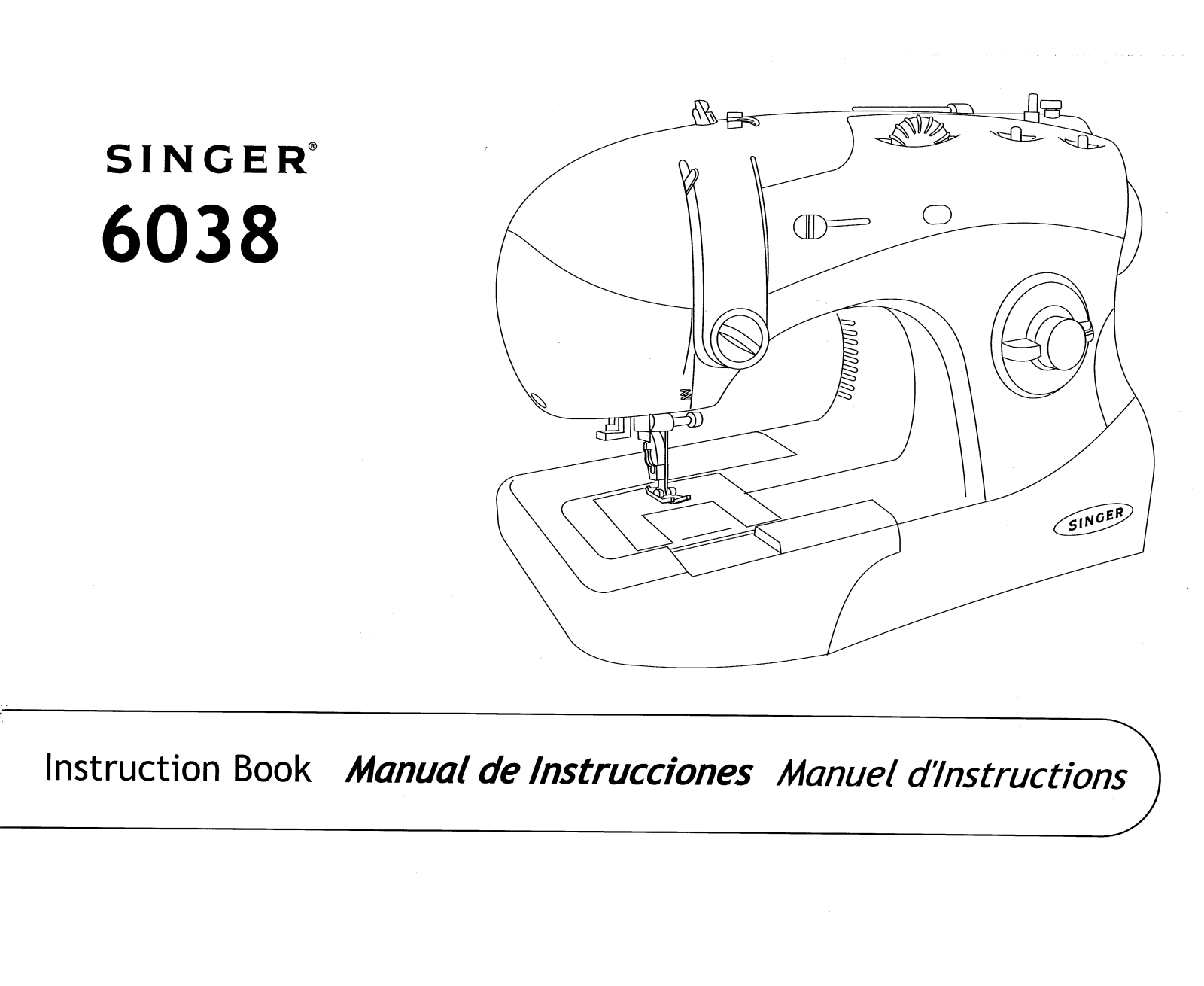 Singer 6038 User Manual