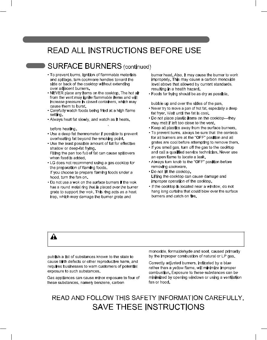 LG LCG3011BD User Manual