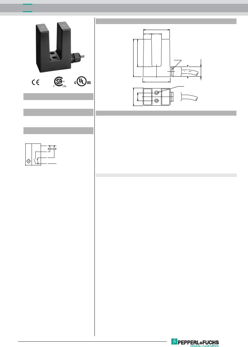 Pepperl Fuchs SJ30-A Data Sheet