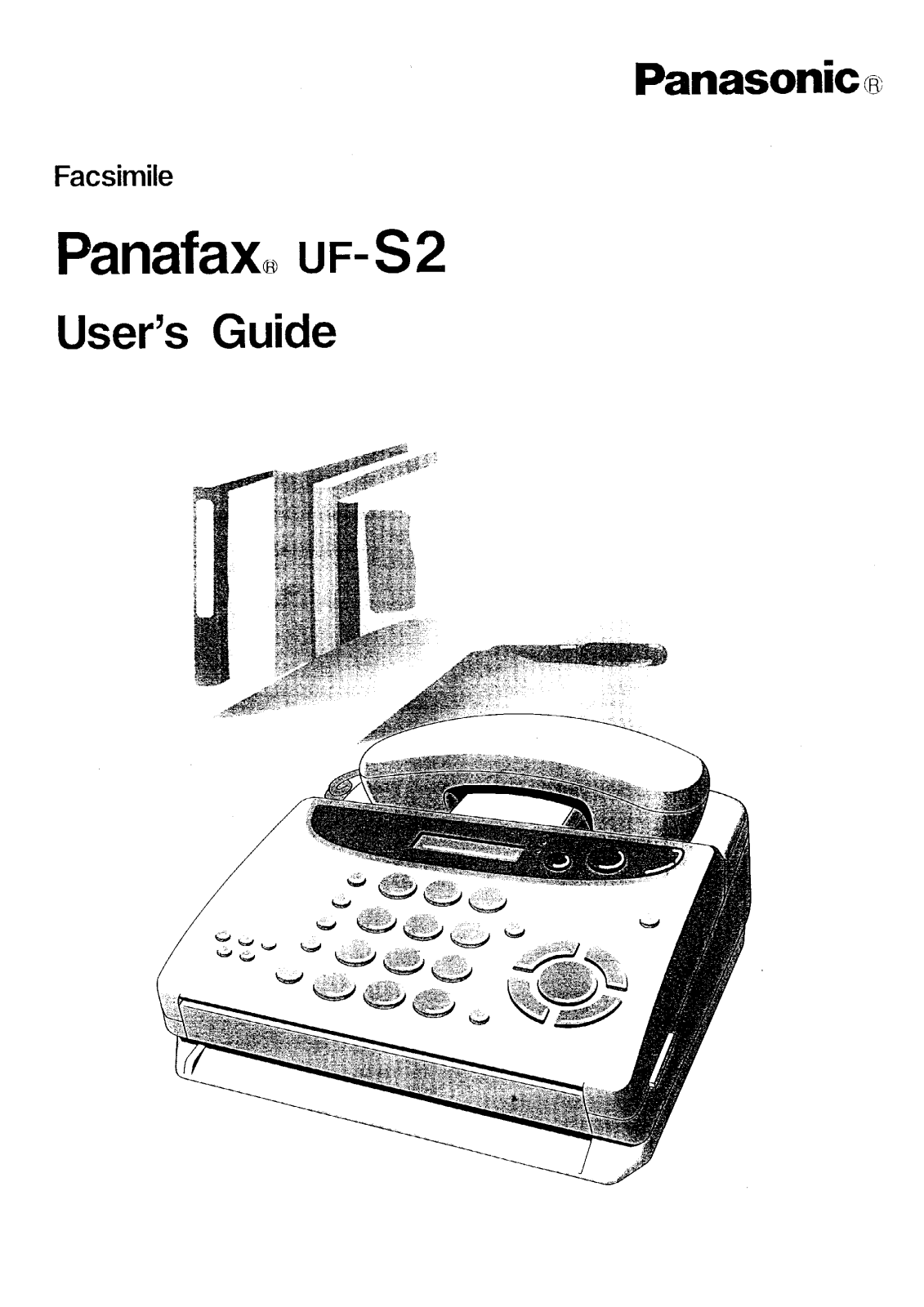 PANASONIC UF-S2 User Manual