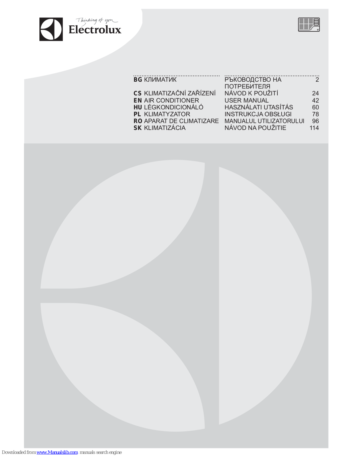 Electrolux EXP09 User Manual - ManualMachine.com