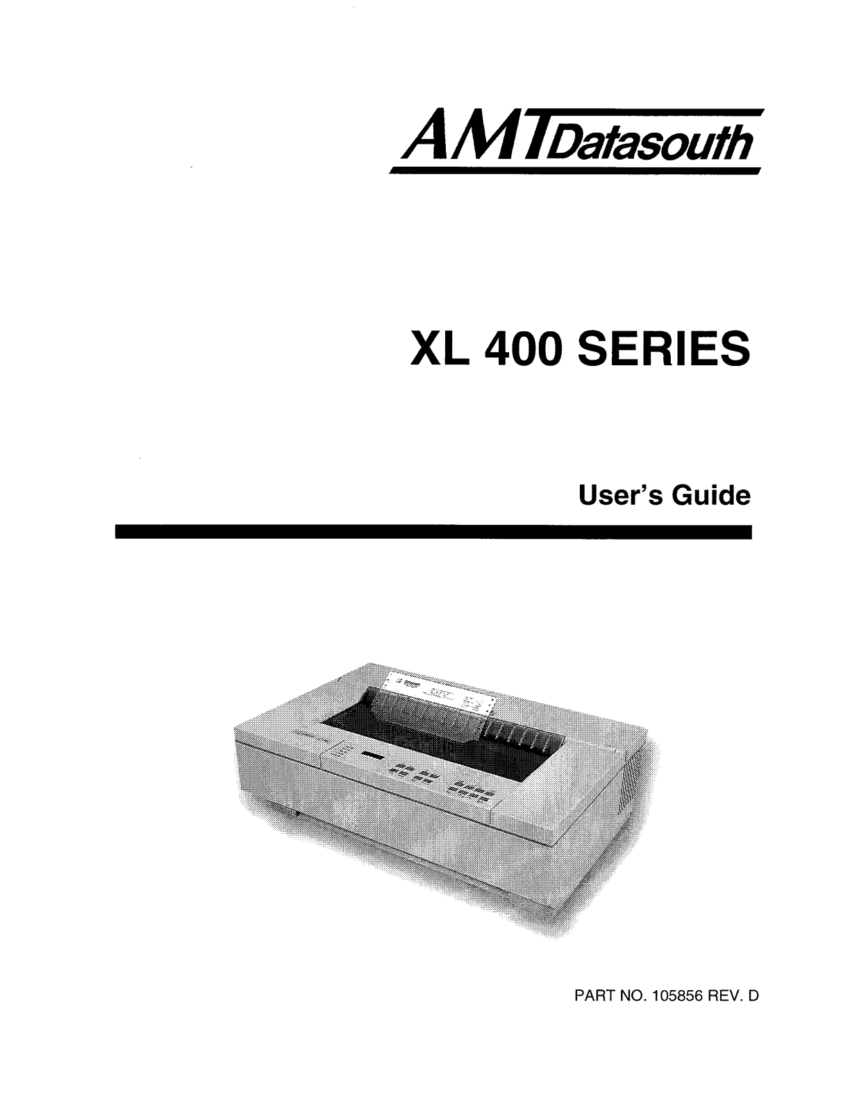 AMT Datasouth MS1839AVCC User Manual