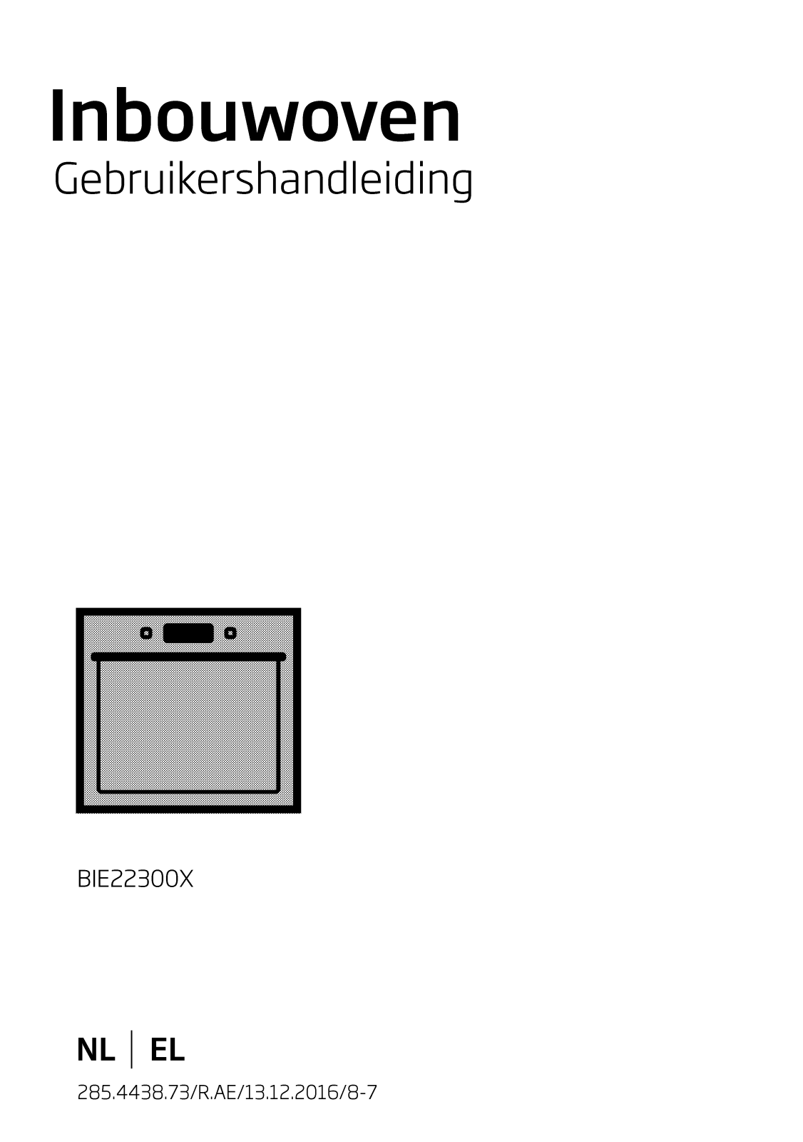 Beko BIE22300X User manual