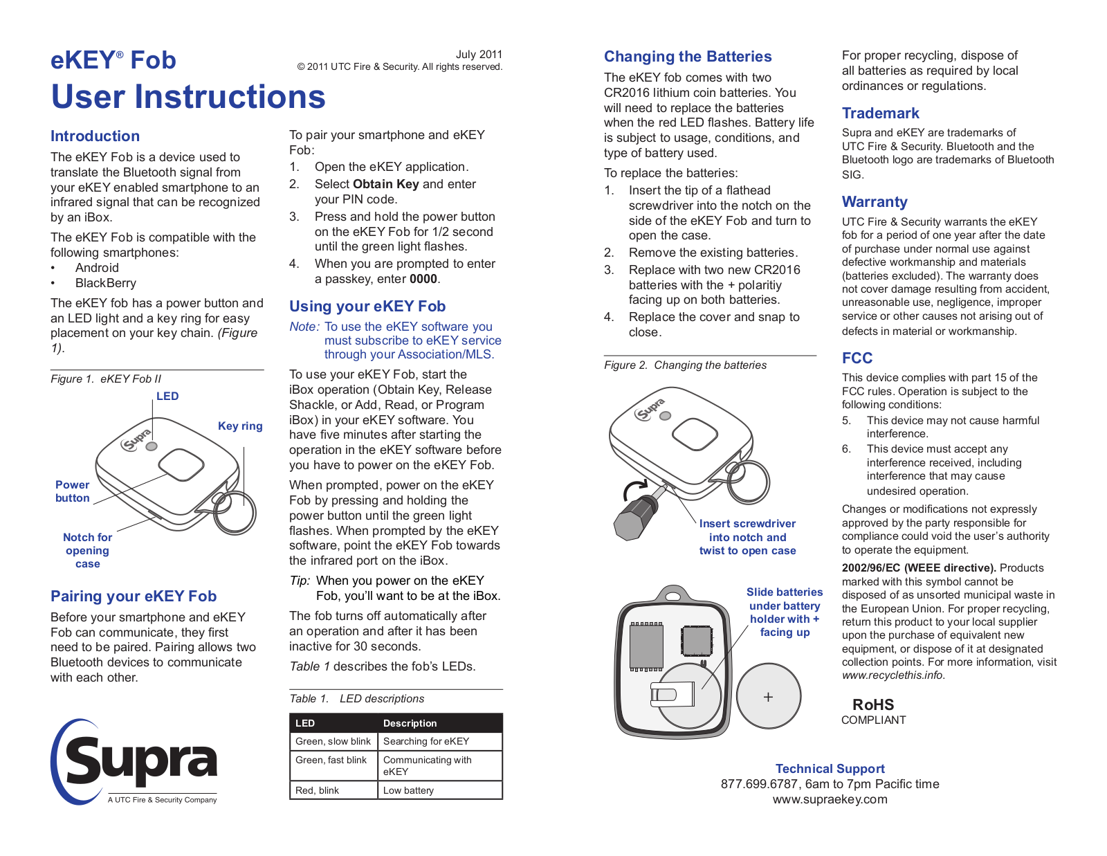 UTC Fire and Security Americas 10102911G1 User Manual