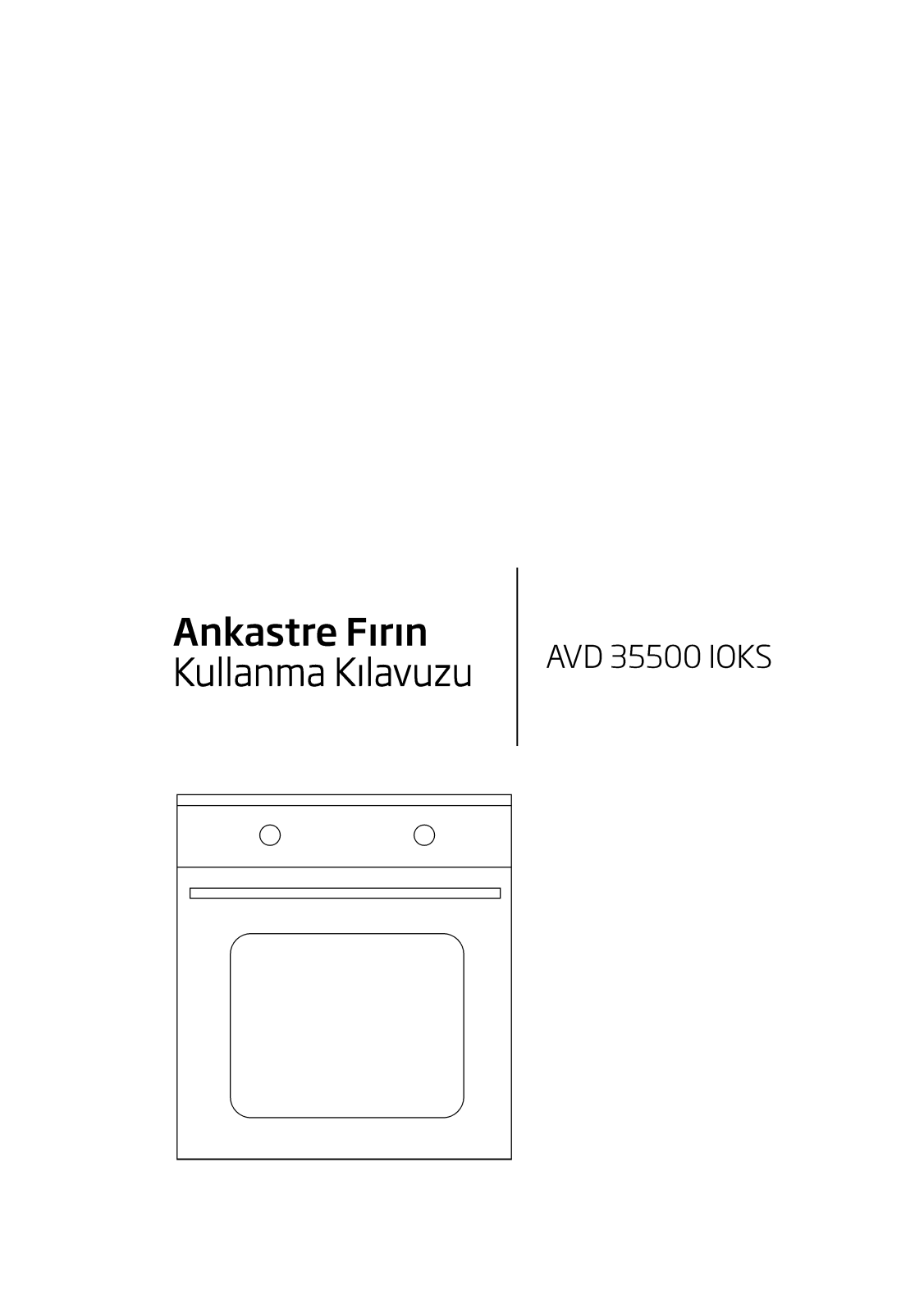 Beko AVD35500IOKS User manual