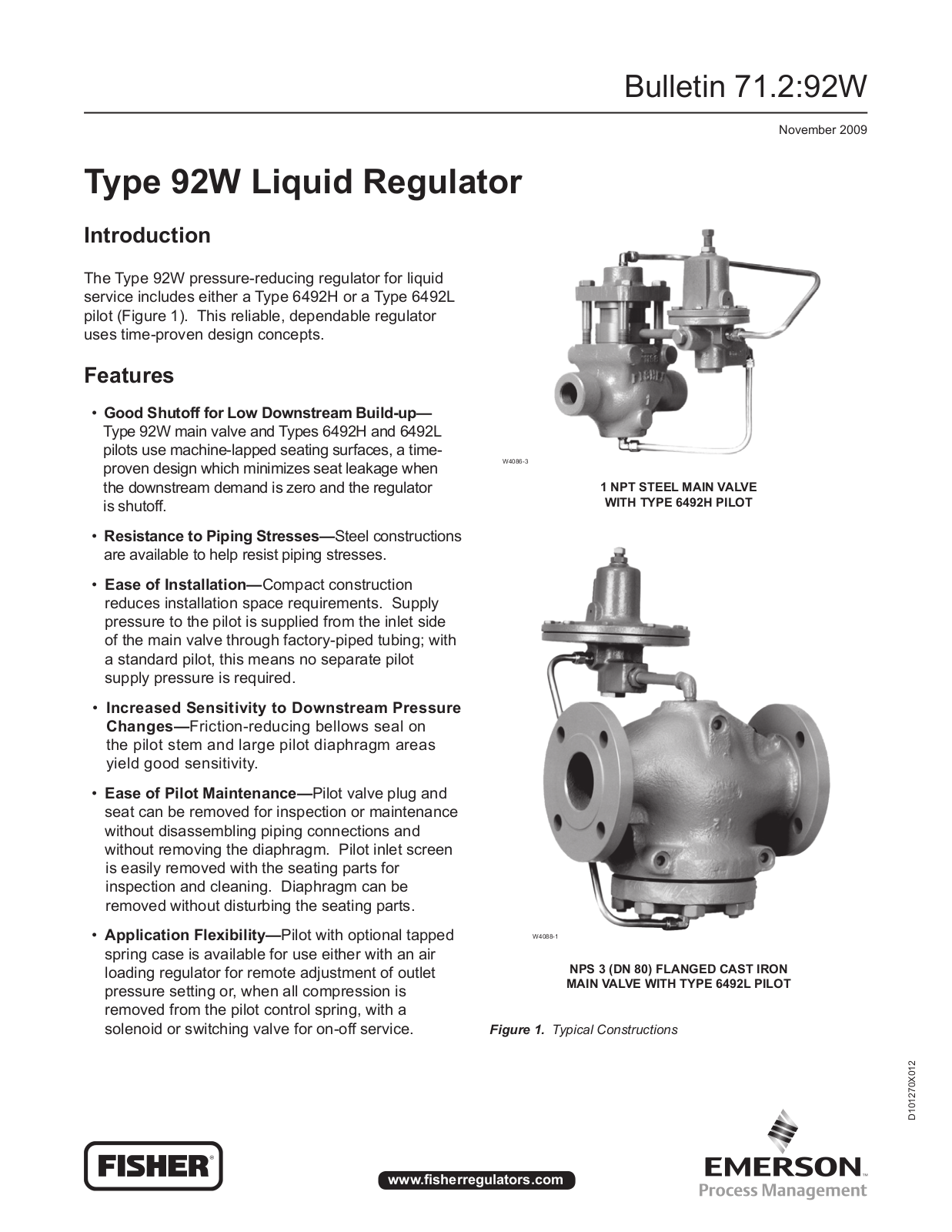 Emerson 92W Data Sheet