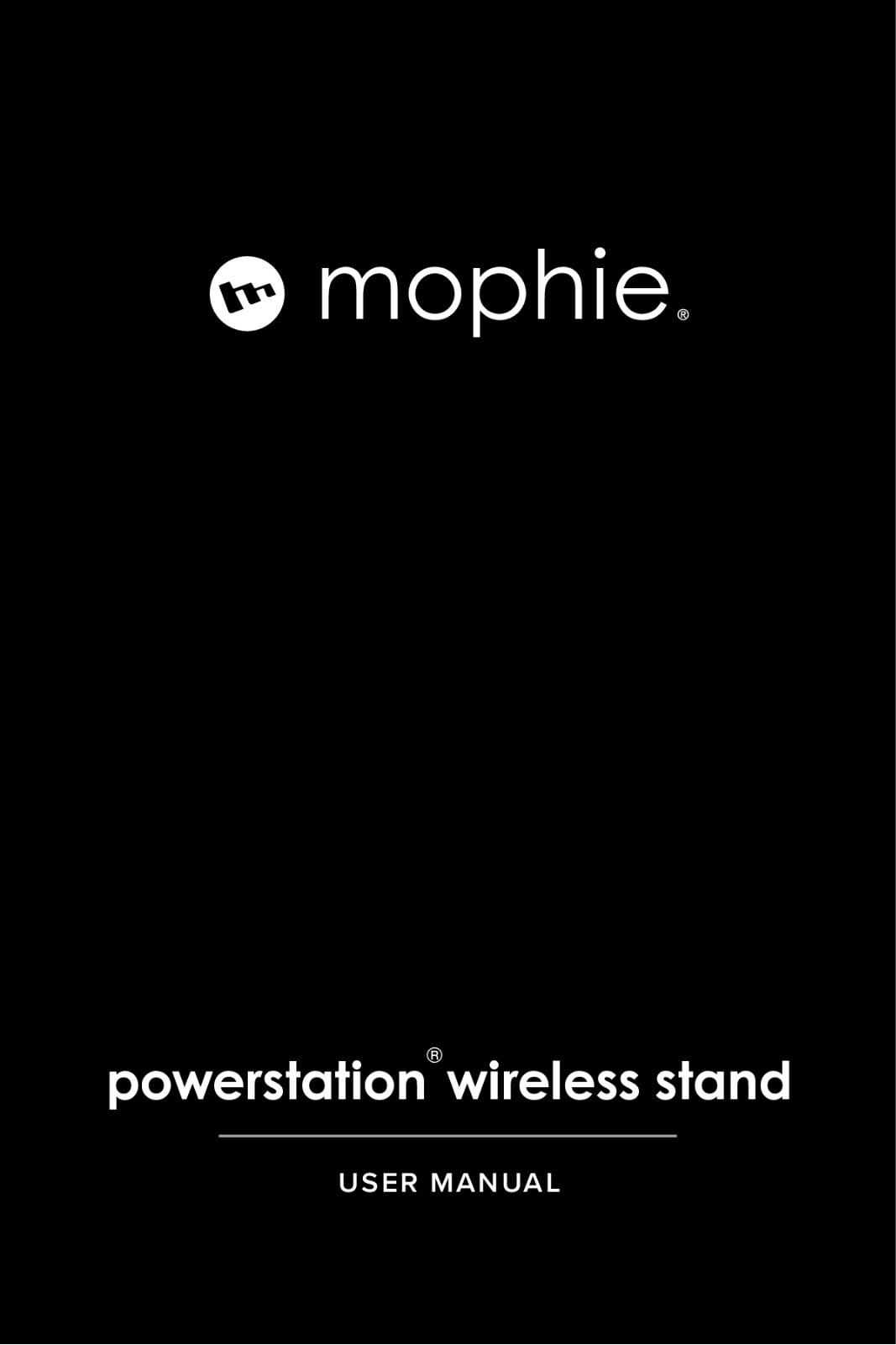 mophie powerstation wireless stand Owner's Manual