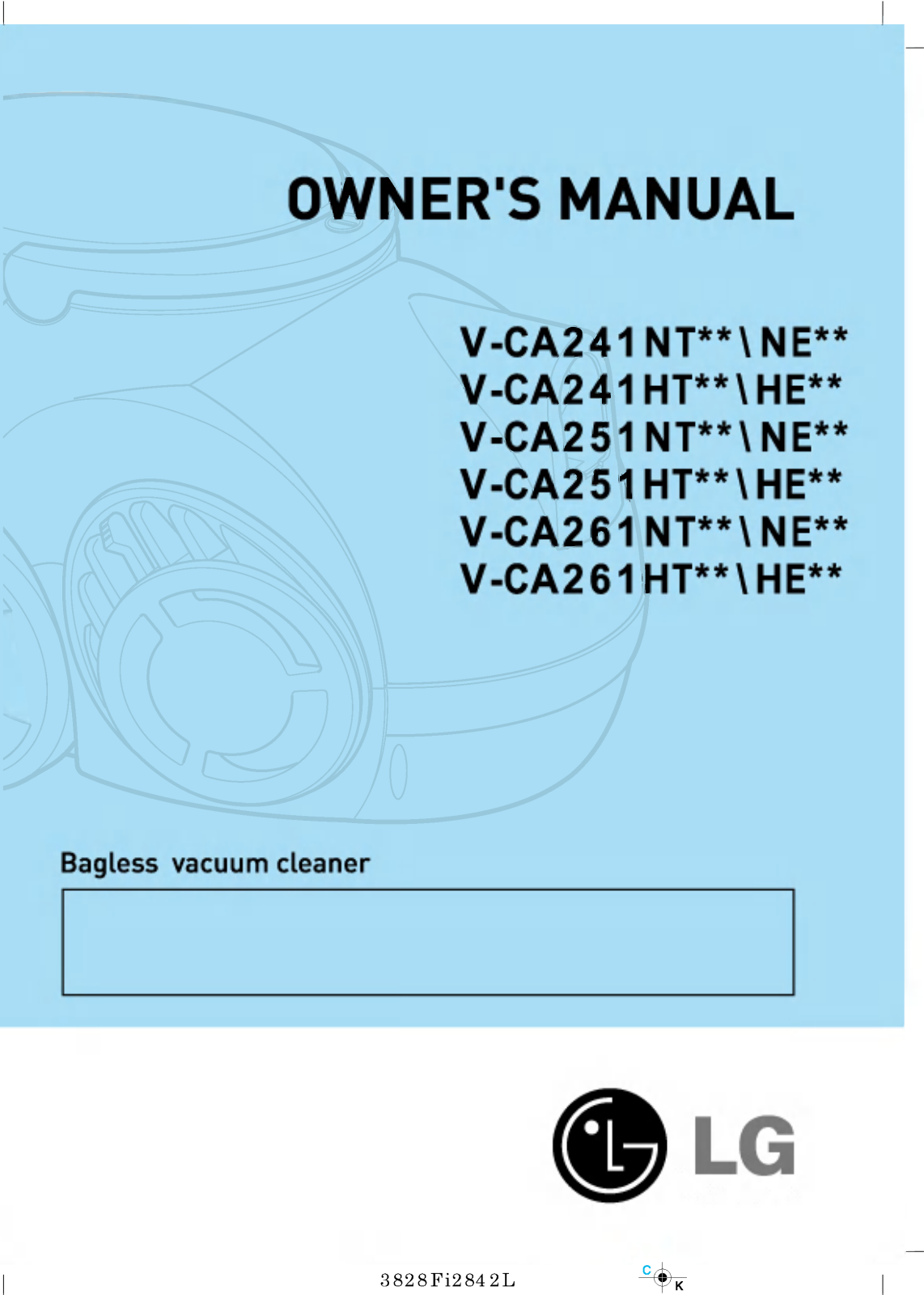 LG VTCA261NT Owner’s Manual