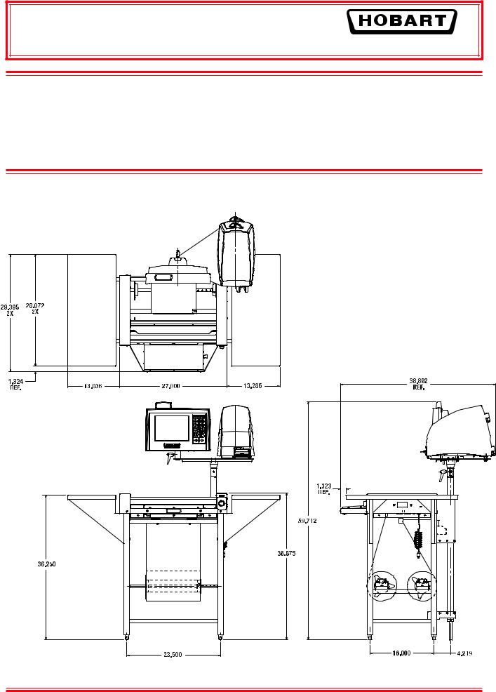 Hobart Food Machines HWS-4-C Manual
