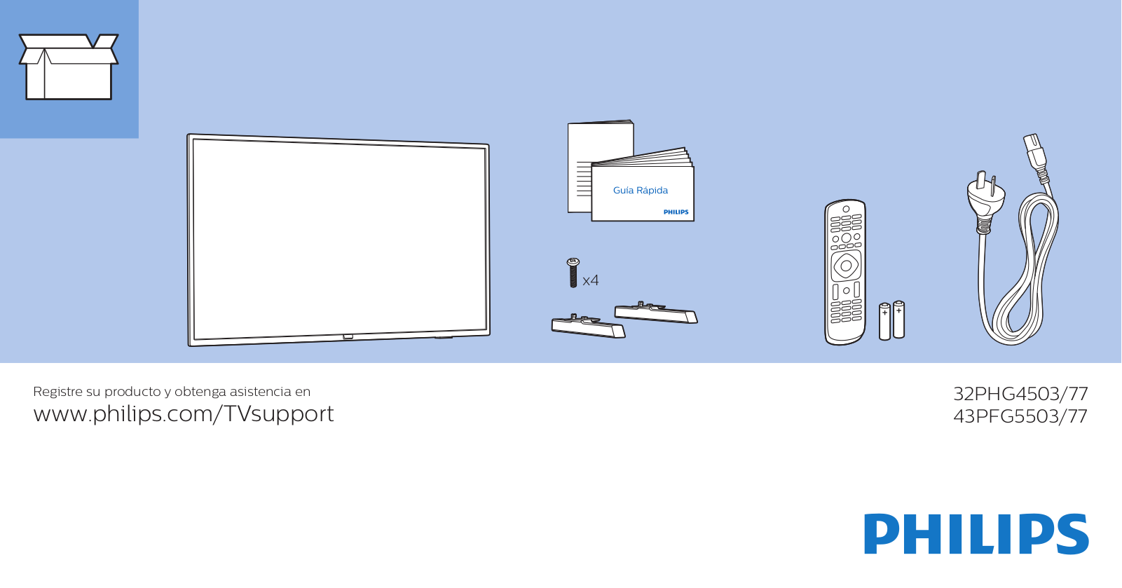 Philips 43PFG5503, 32PHG4503 User Manual