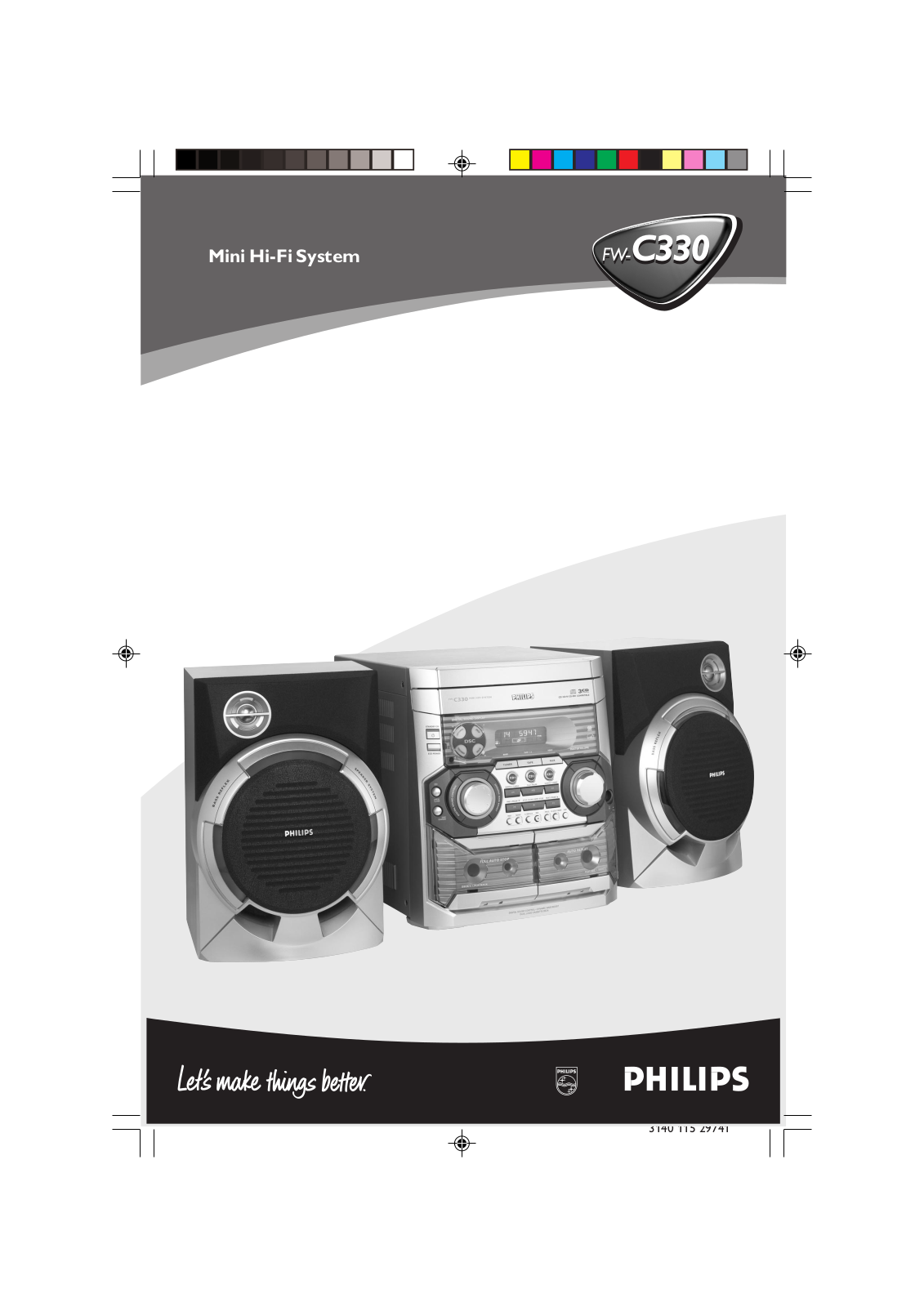 Philips FW-C330 User Manual