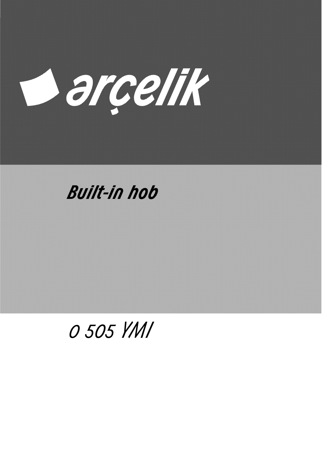 Arçelik O505YMI User manual