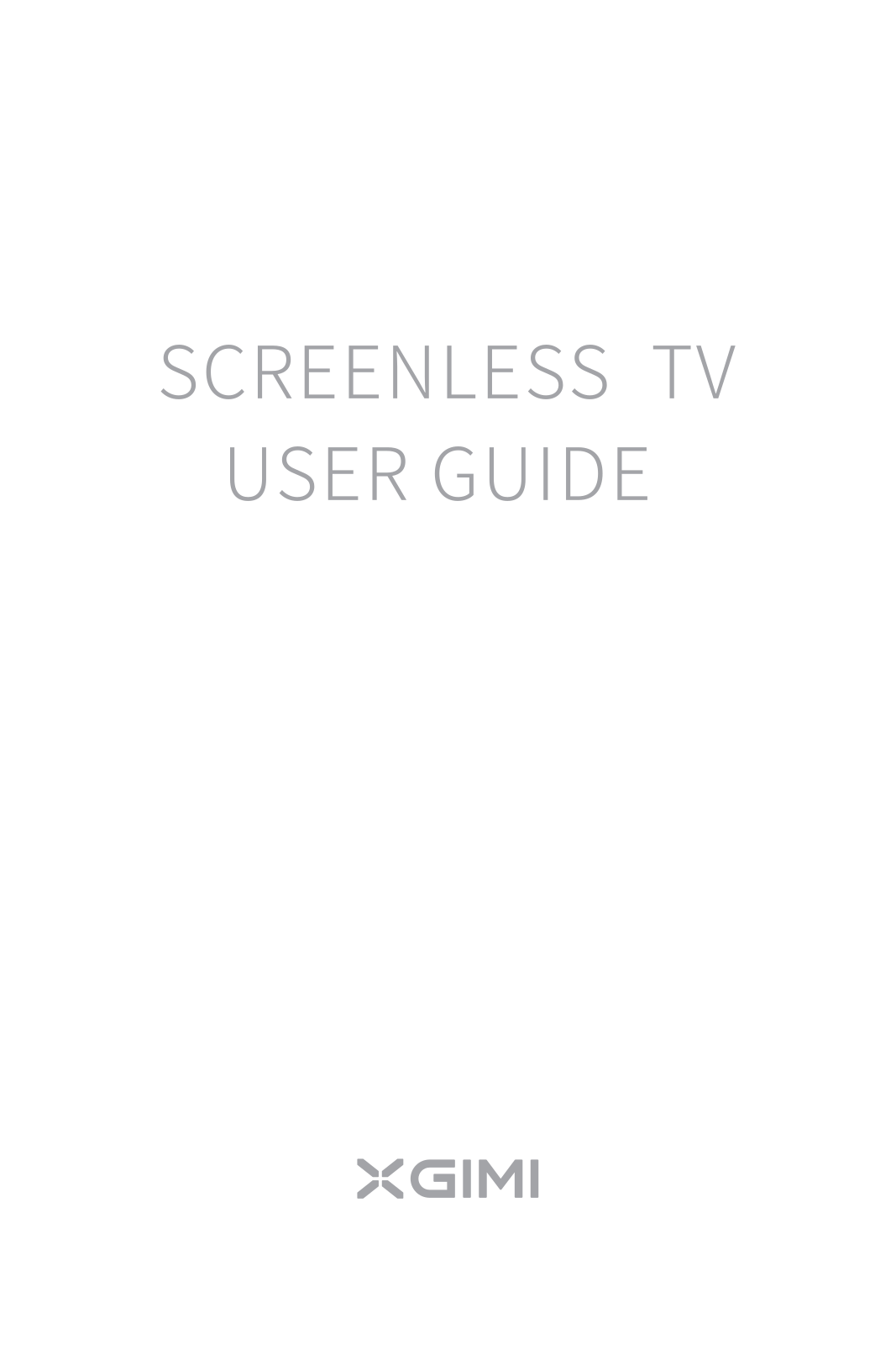 Xgimi H2 User Manual