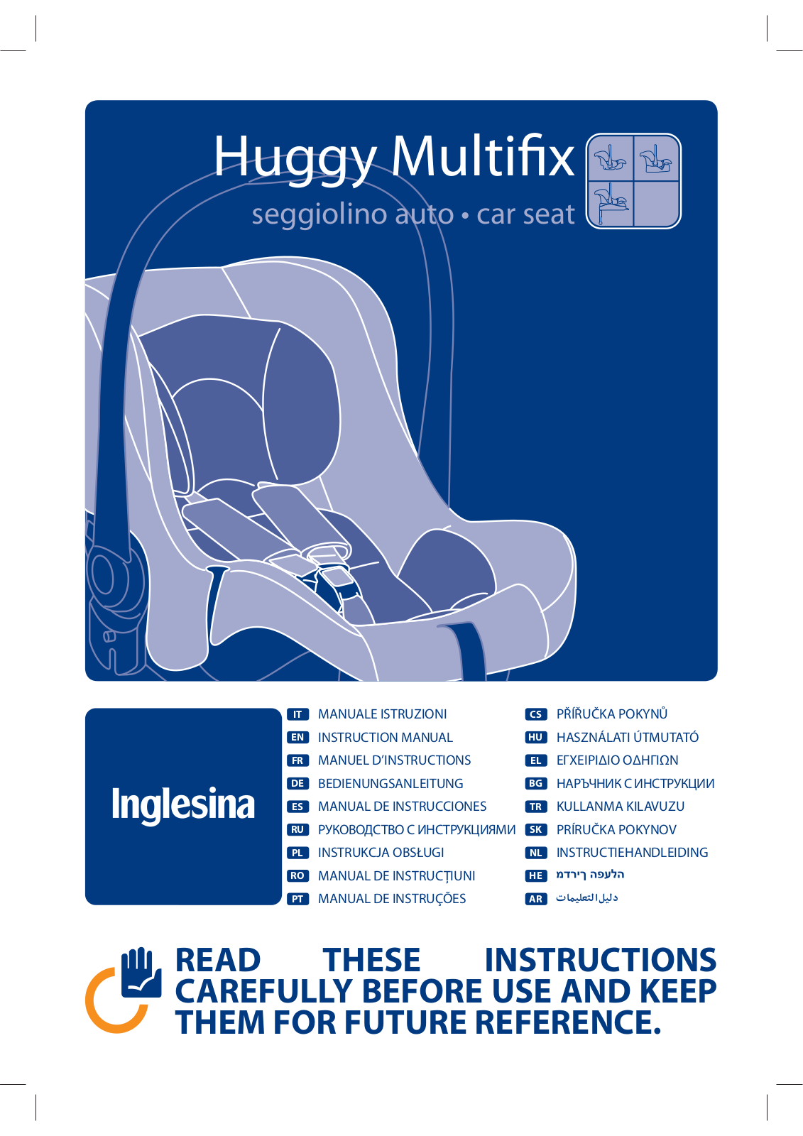 Inglesina Huggy Multifix User Manual