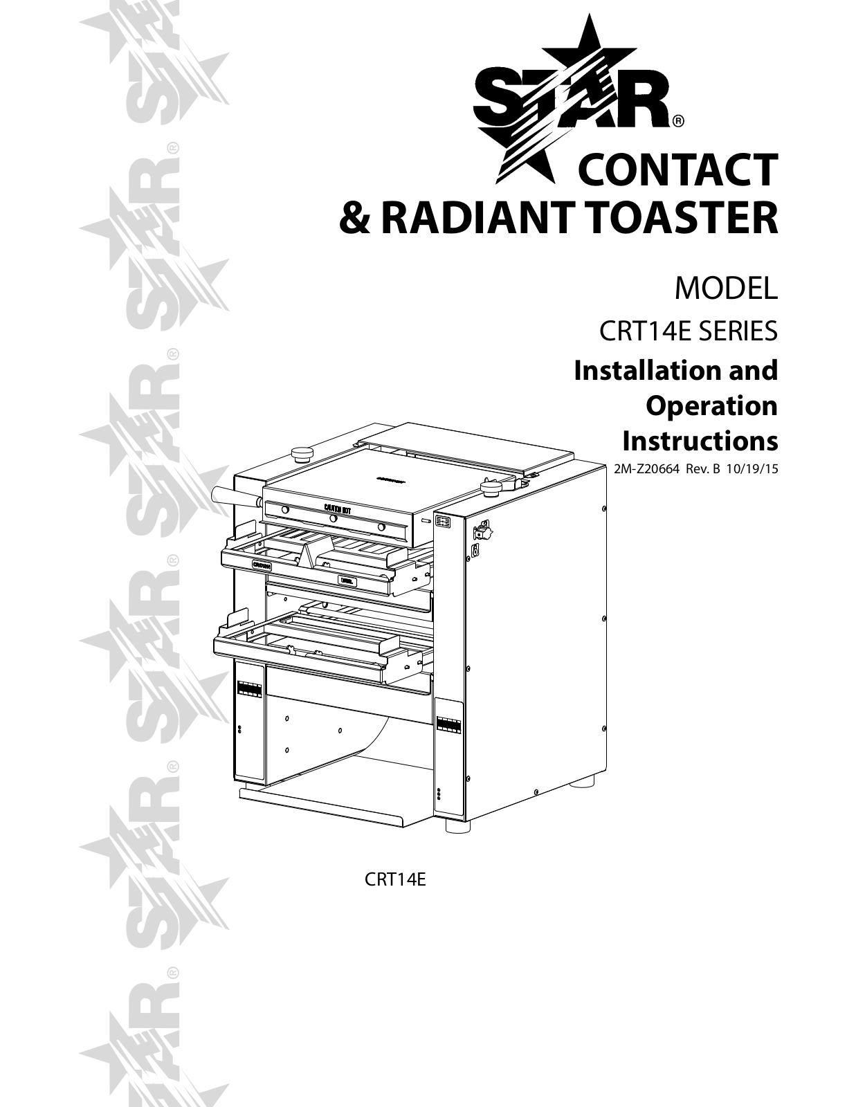 Star CRT14EM Service Manual