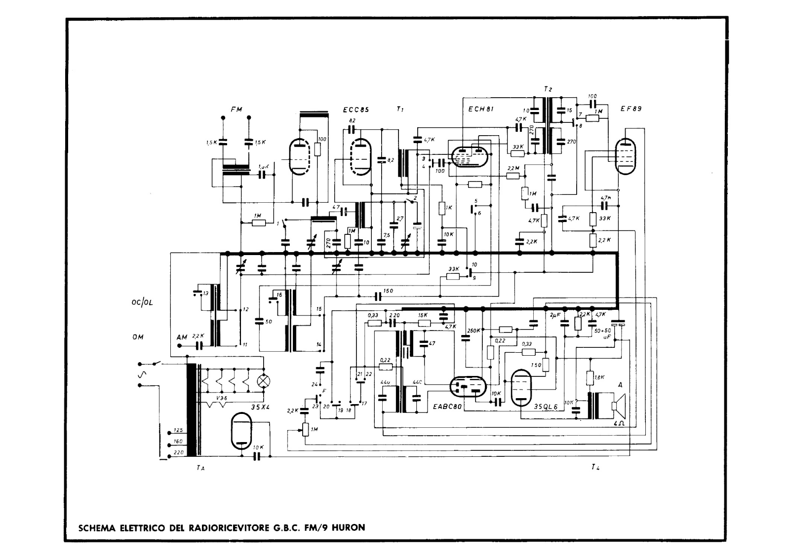 GBC fm 9 schematic