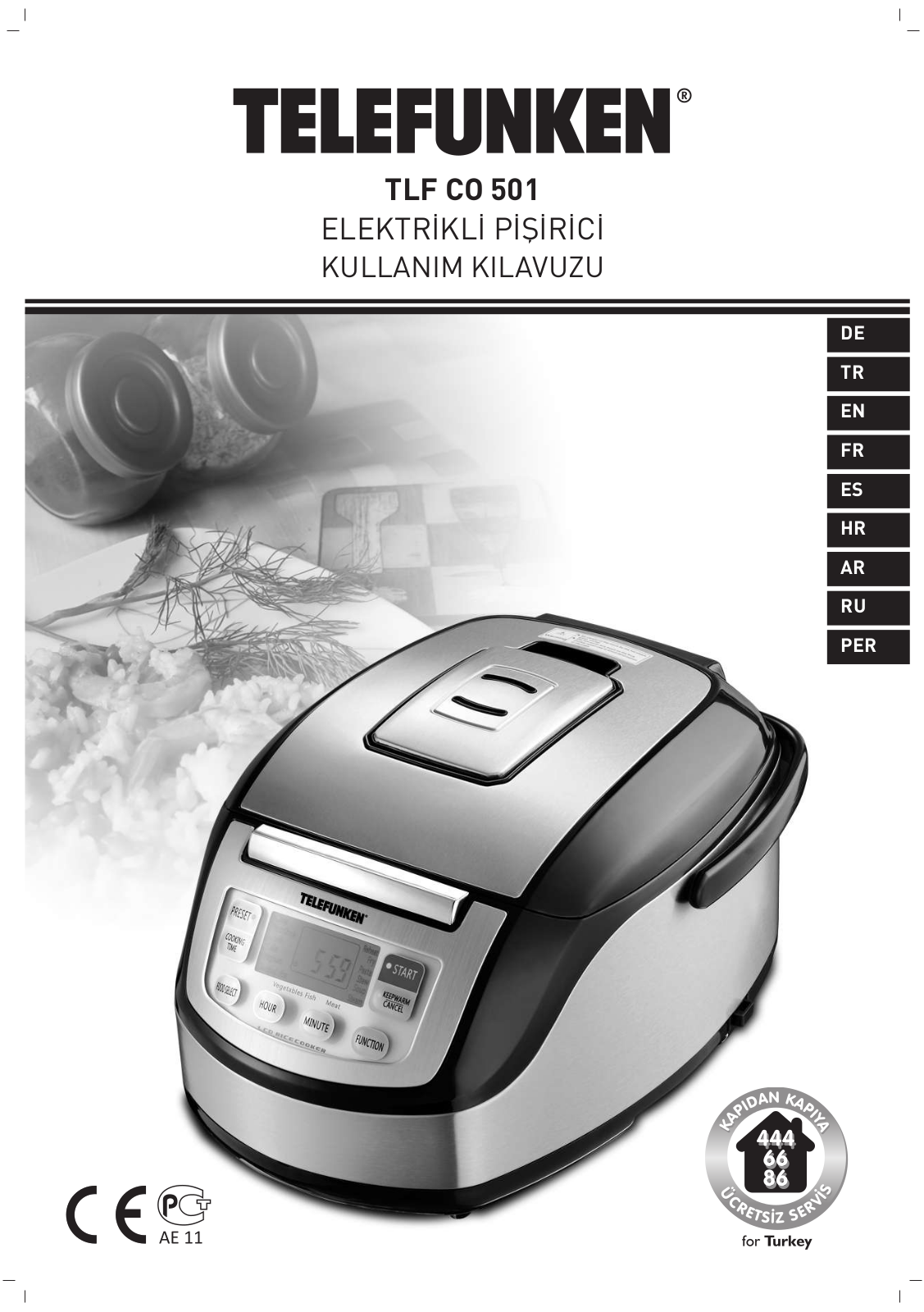 Telefunken TLF CO 501 User Manual