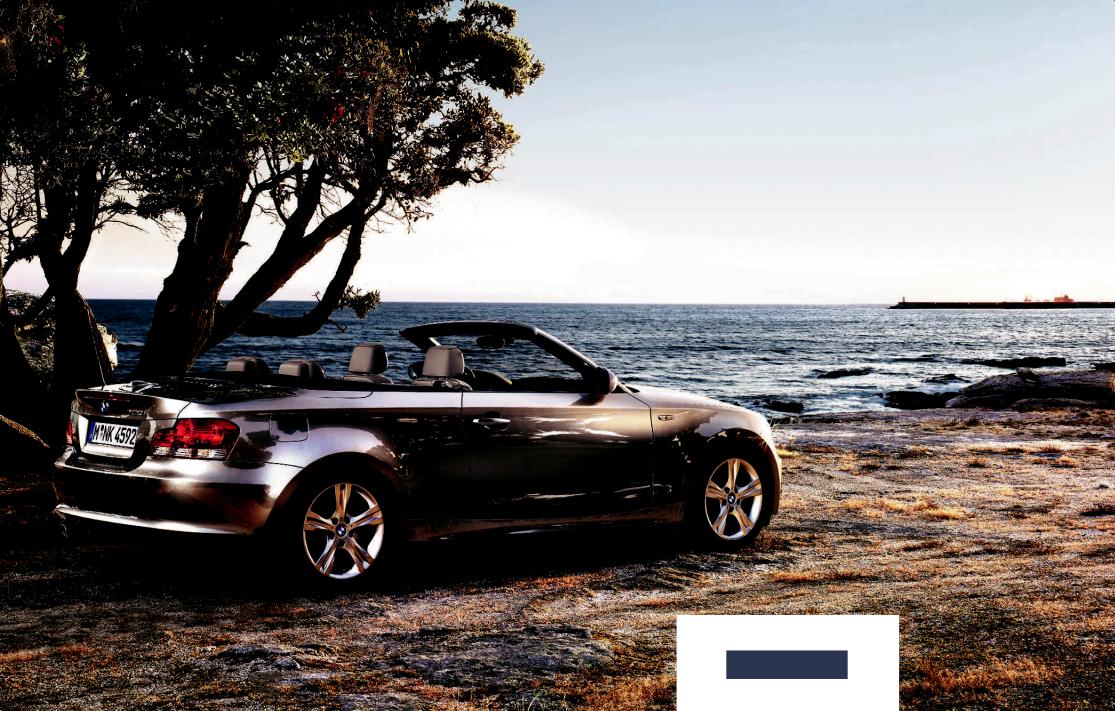 BMW Convertible 2011 Owner's Manual