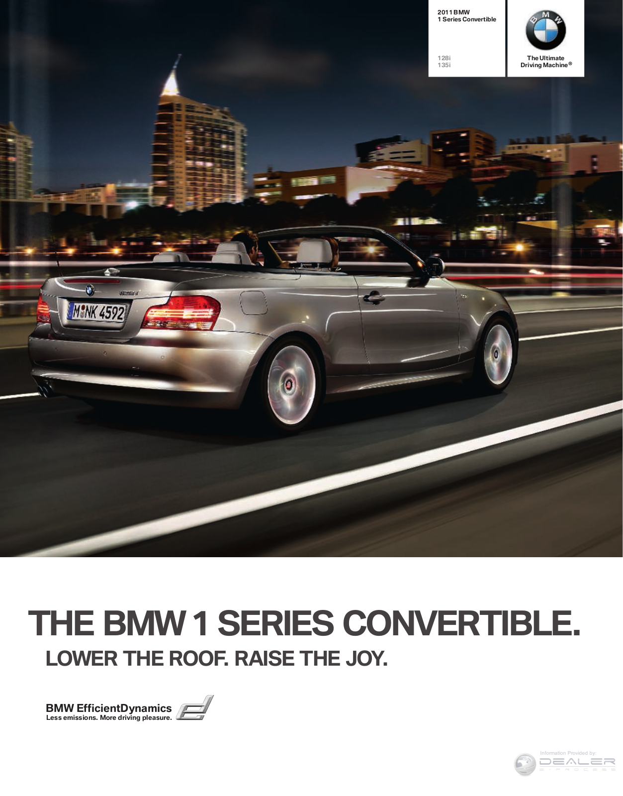 BMW Convertible 2011 Owner's Manual