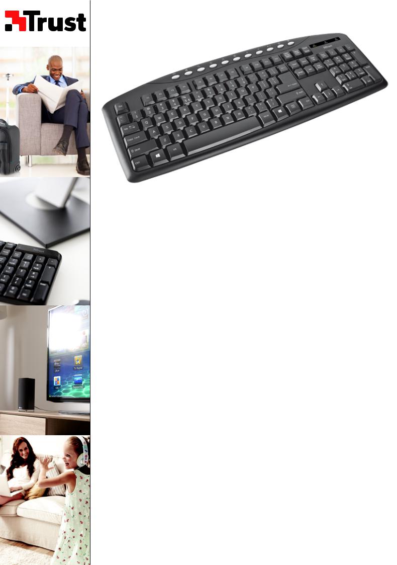 Trust Eyso Multimedia Keyboard DE User Manual